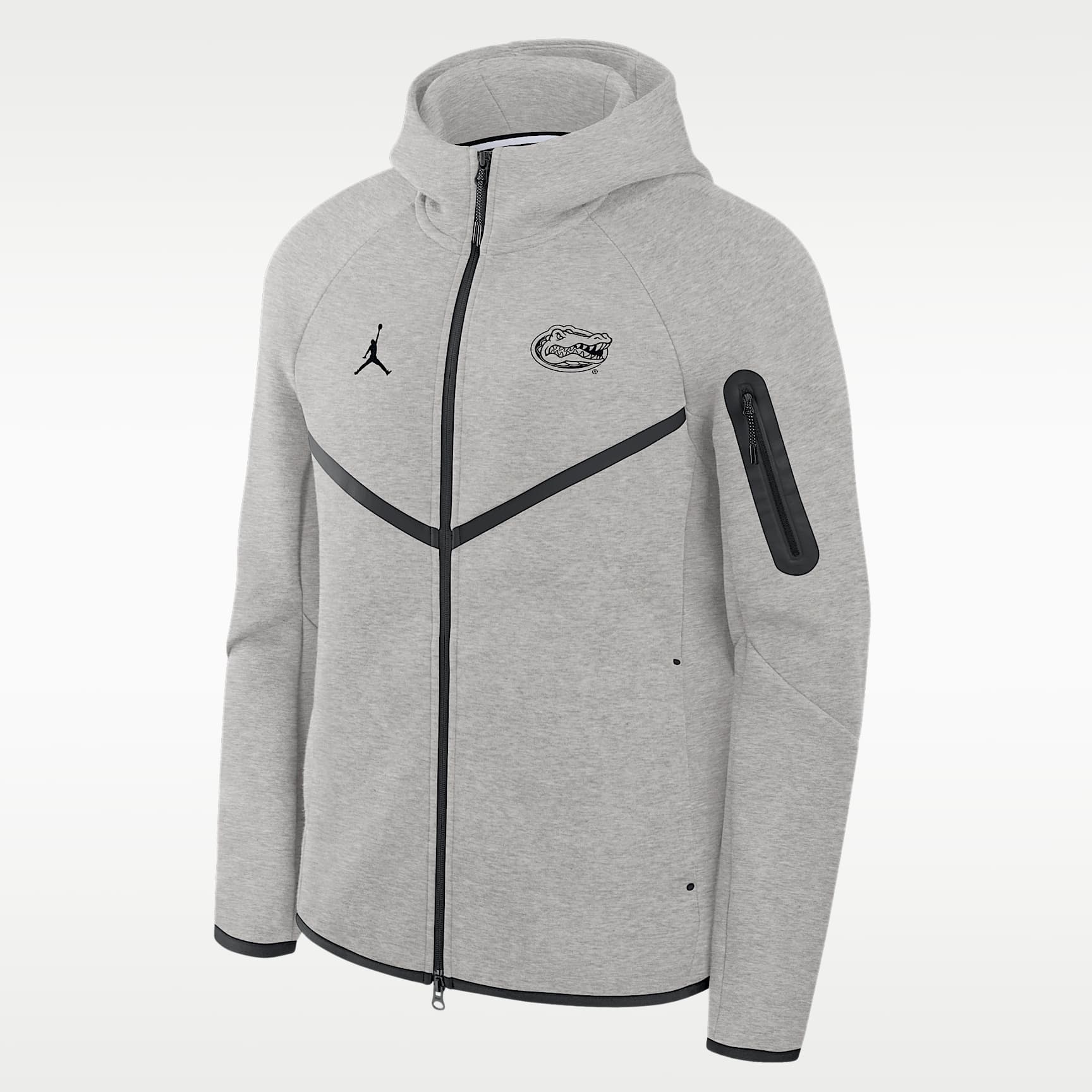 Chamarra universitaria Nike con gorro de cierre completo para hombre Florida Tech Fleece
