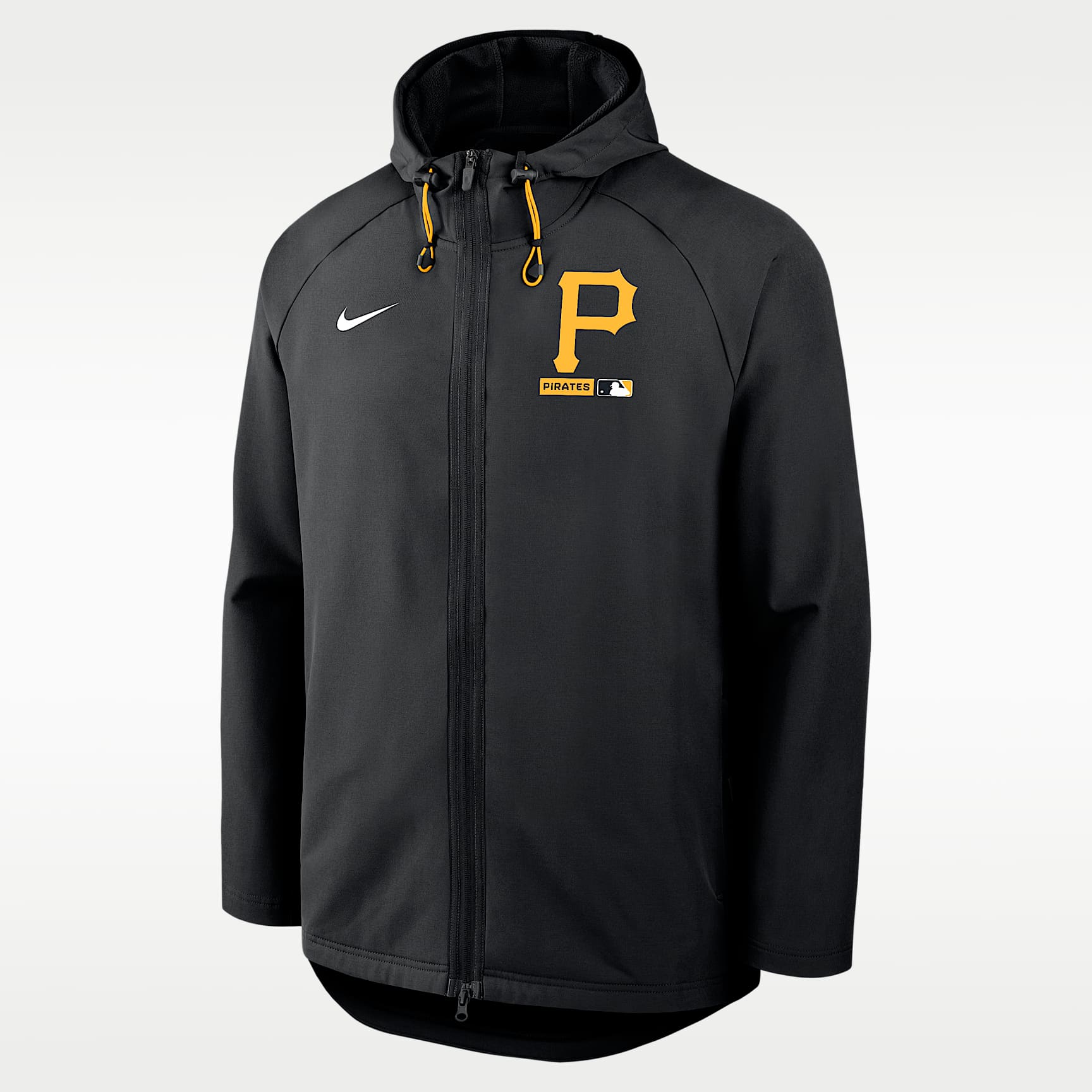 Pittsburgh Pirates Authentic Collection Men's Nike Therma-FIT MLB Full-Zip Hooded Jacket
