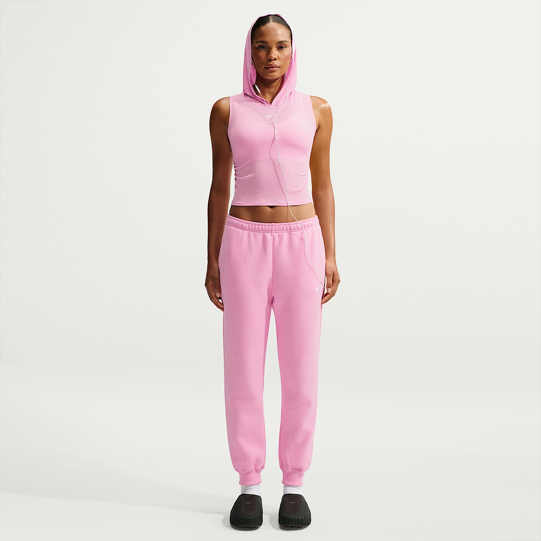 Nike Studio Fleece Medium Weight Women's Mid-Rise Joggers