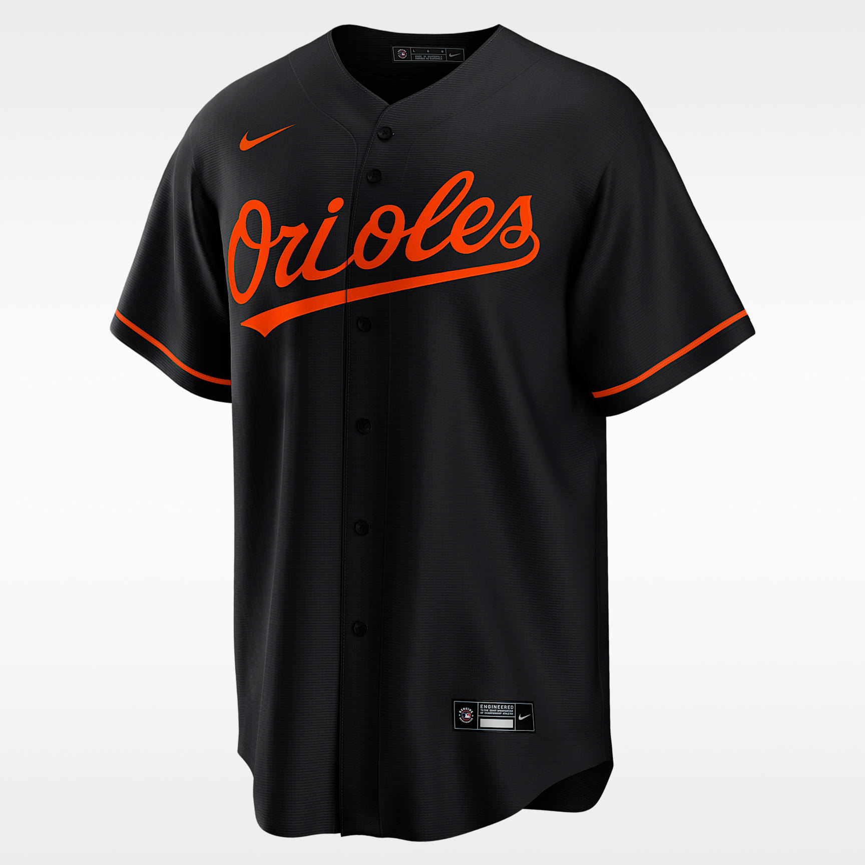 Jersey de béisbol tipo réplica para hombre MLB Baltimore Orioles