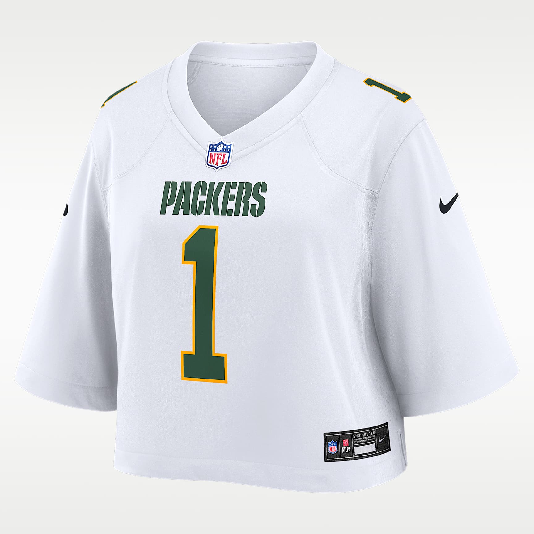 Micah Parsons Green Bay Packers Women's Nike NFL Cropped Tundra Game Jersey