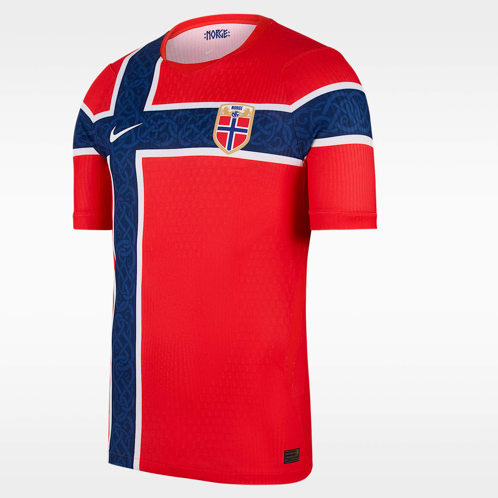 Norge 2026/27 Match Nike Aero-FIT autentisk fotballdrakt til herre (hjemmedrakt)