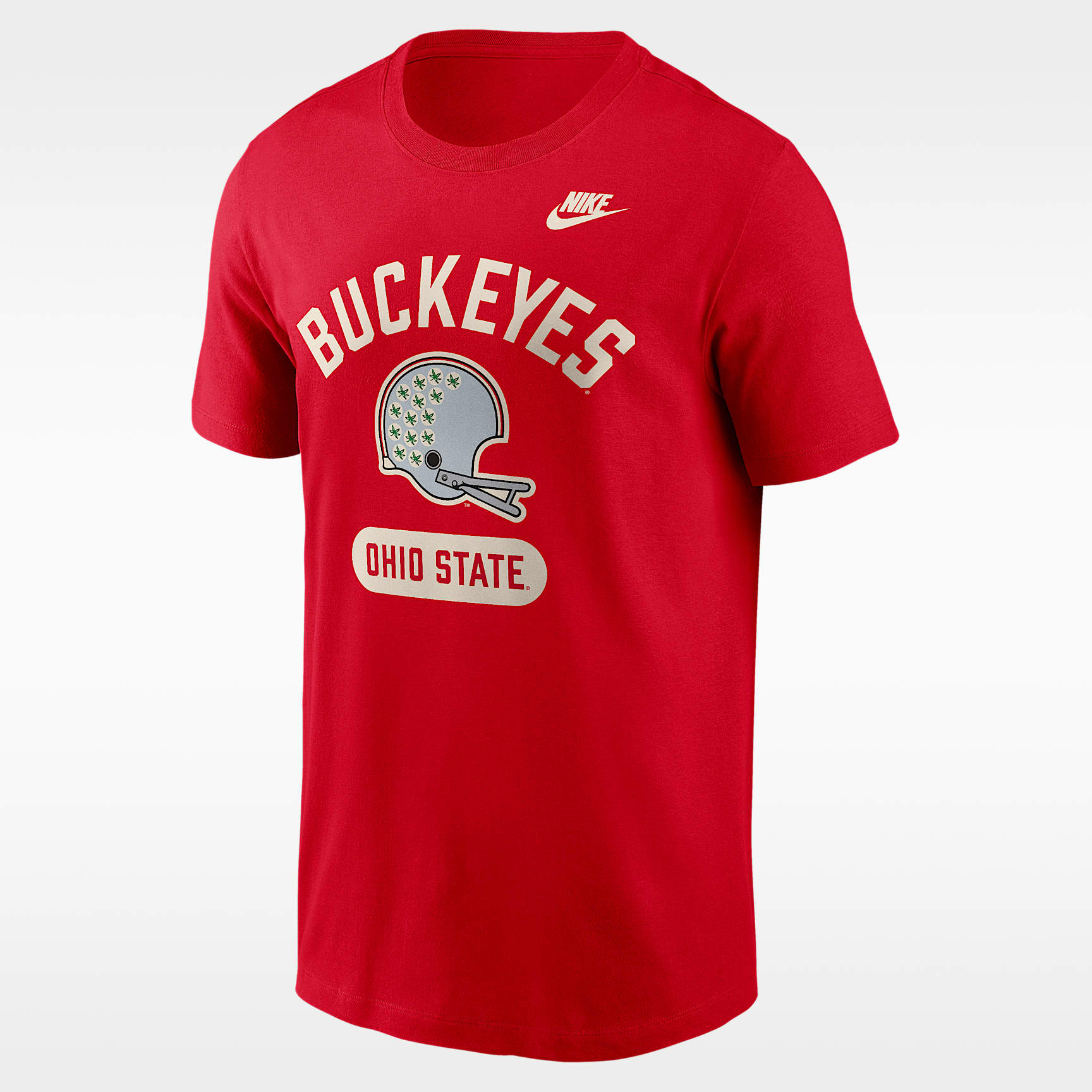 Ohio State Legacy Arch Helmet Men's Nike College T-Shirt