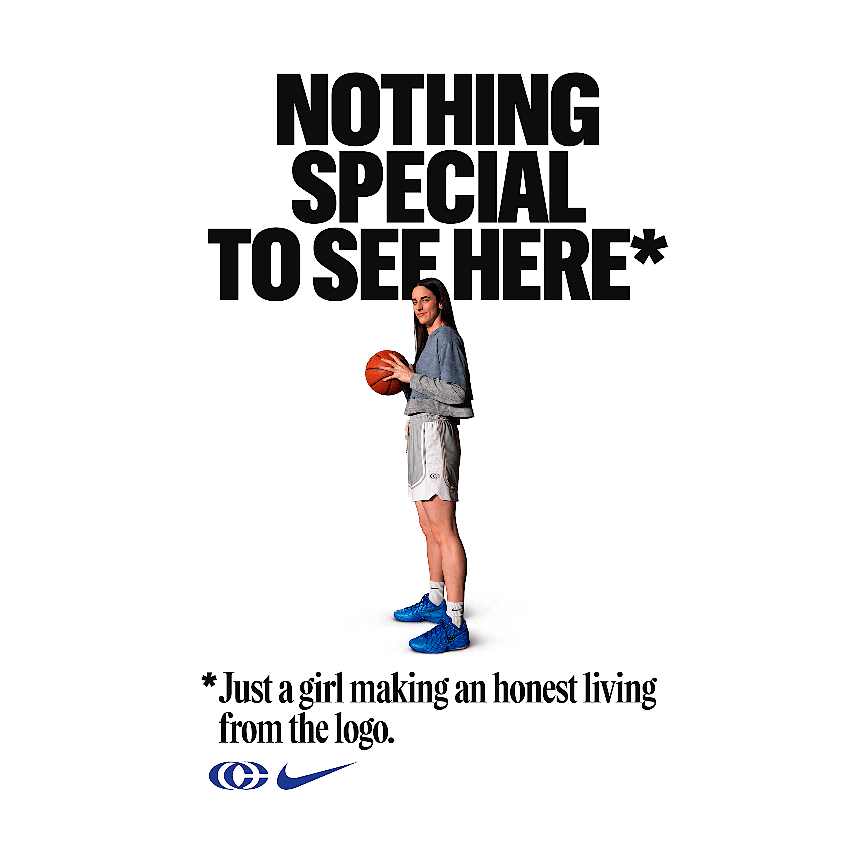 Caitlin 1 Nike Poster 22x34