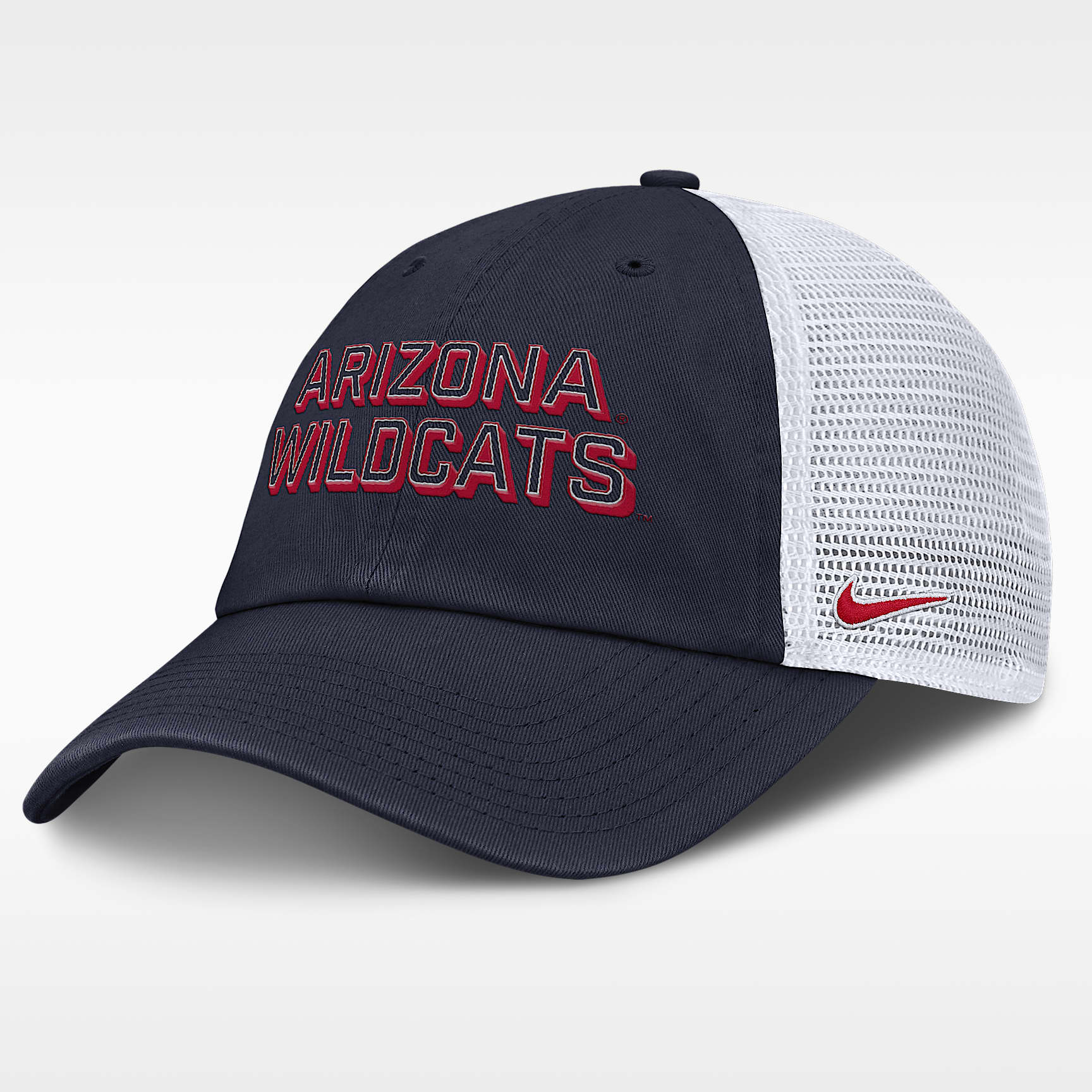 Gorra de rejilla universitaria Nike ajustable para hombre Arizona On-Field Club Gameday