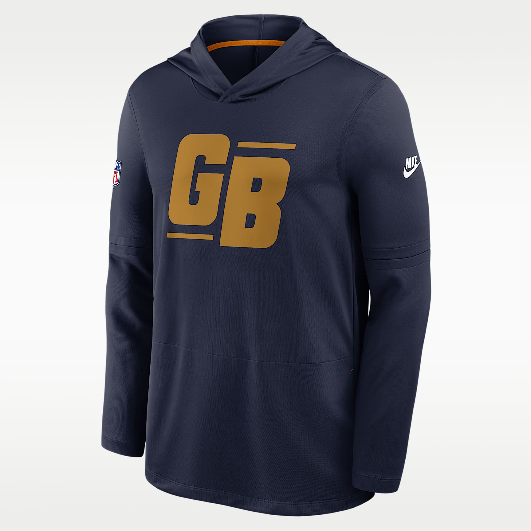 Green Bay Packers Alt Men's Nike Dri-FIT NFL Long-Sleeve Hooded Top