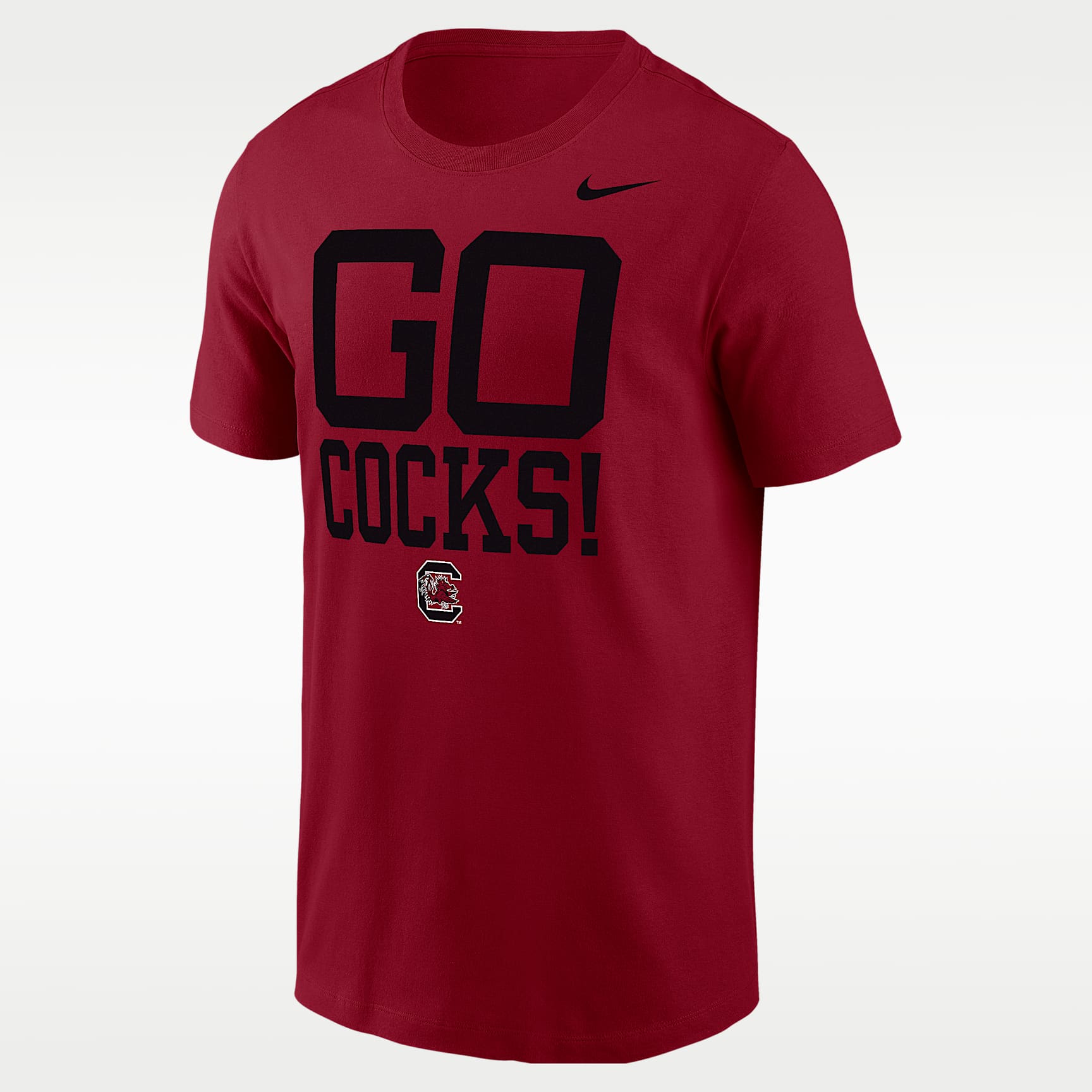 Playera de manga corta para hombre Nike College (South Carolina Gamecocks)