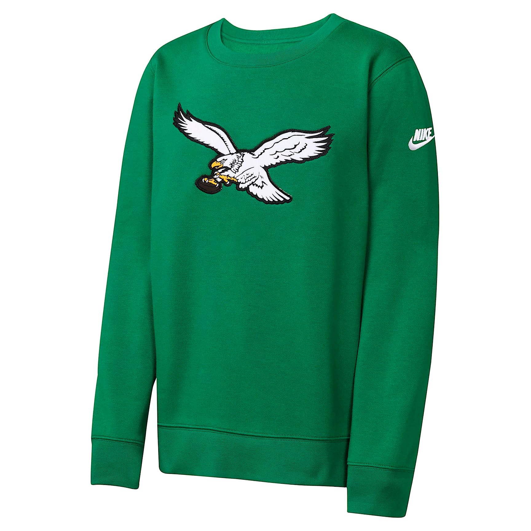Philadelphia Eagles Rewind Club Big Kids' Nike NFL Pullover Crew