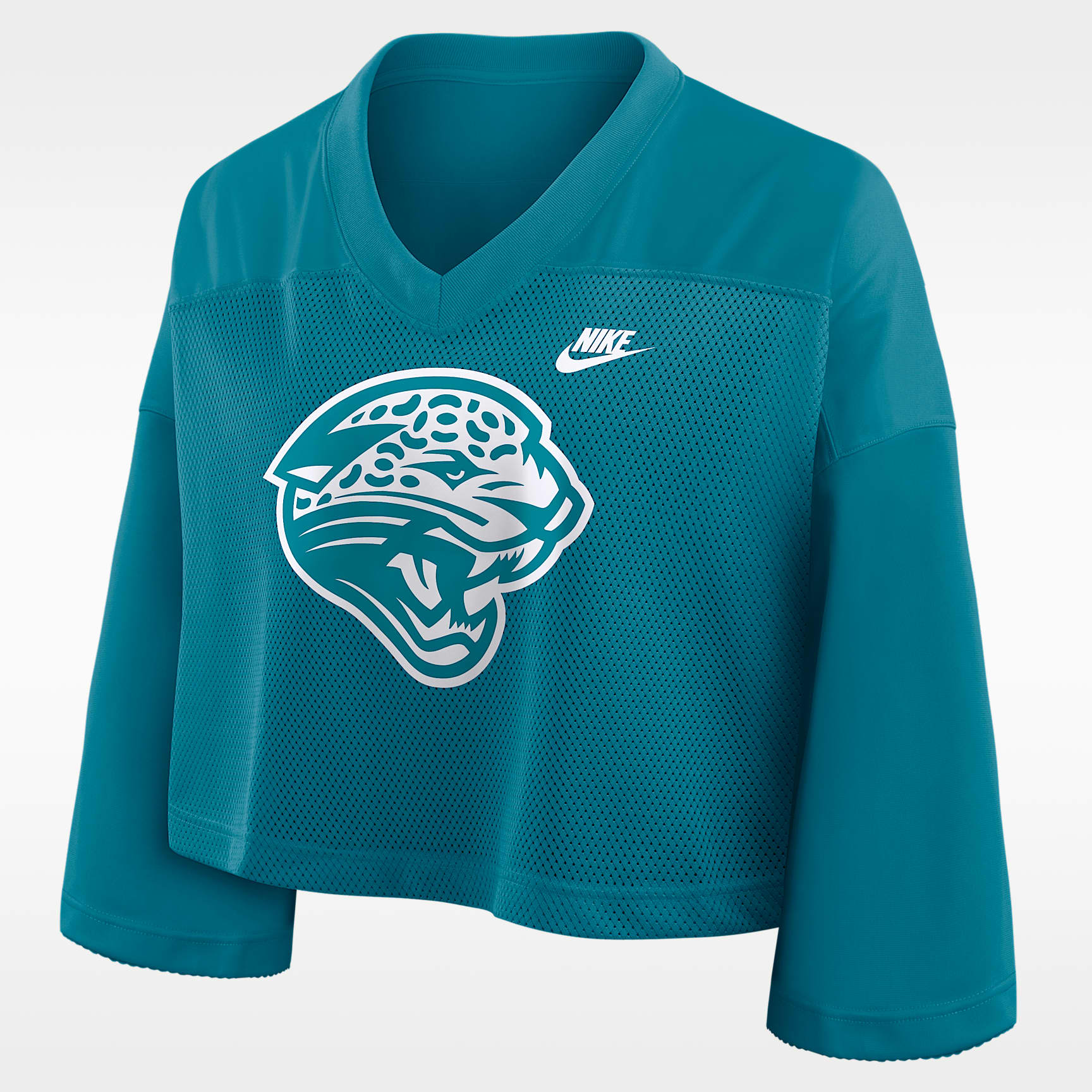 Jacksonville Jaguars Rewind Fashion Women's Nike Dri-FIT NFL Cropped Jersey