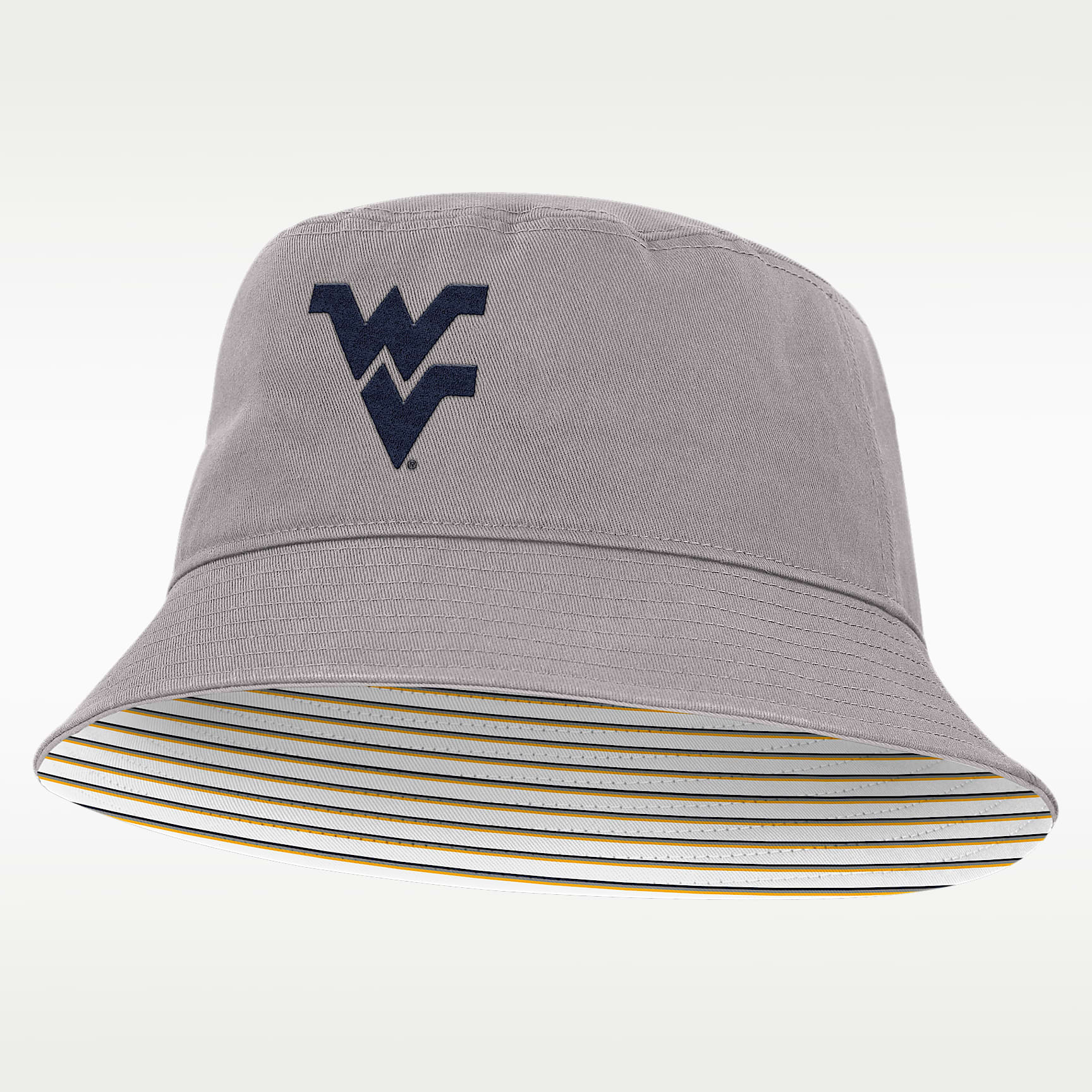 West Virginia Primetime Apex Men's Nike College Bucket Hat