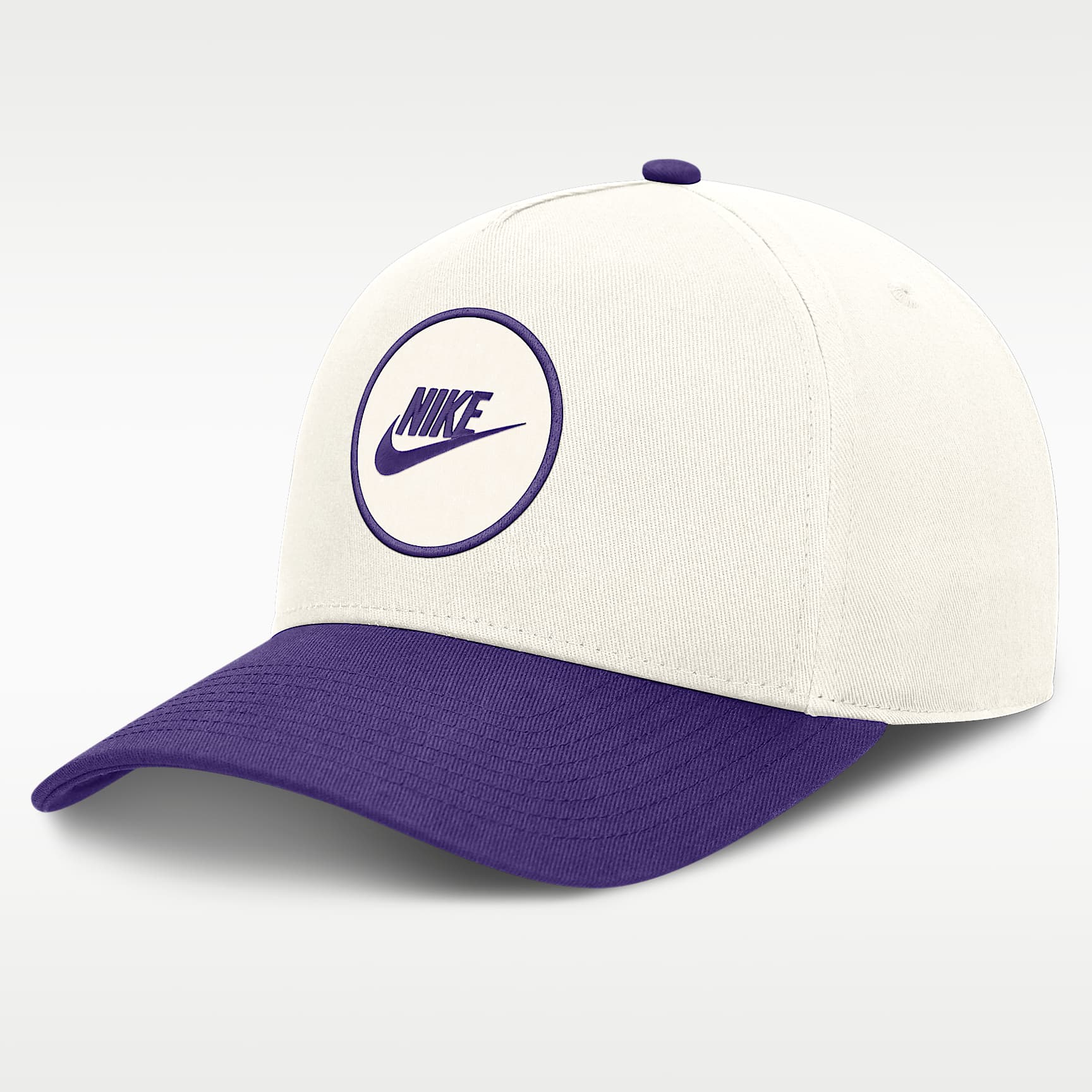 LSU Rise Men's Nike Dri-FIT College A-Frame Adjustable Hat