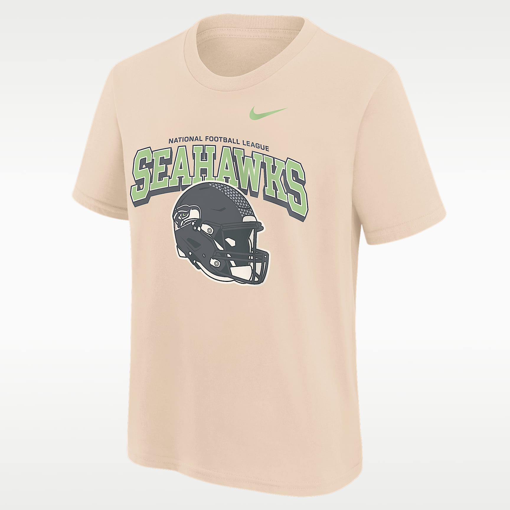 Seattle Seahawks Vintage Mod Easy Lane Big Kids' Nike NFL Short-Sleeve T-Shirt