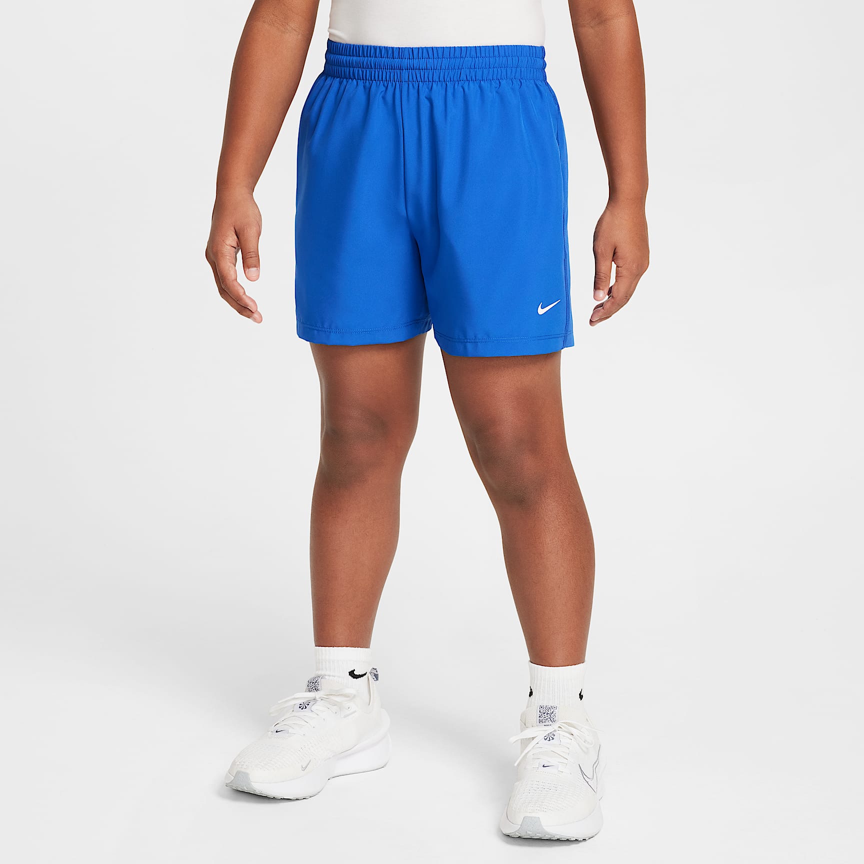 Shorts de tejido Woven Dri-FIT de 10 cm para niños talla grande Nike Multi