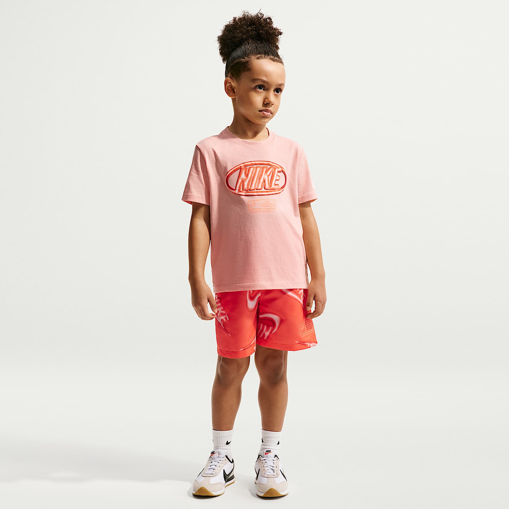 Nike Sportswear Club Little Kids' 2-Piece Floatie T-Shirt and Shorts Set