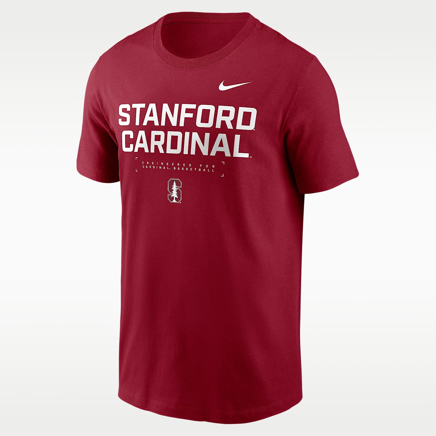 Stanford Courtside Basketball Men's Nike Dri-FIT College T-Shirt