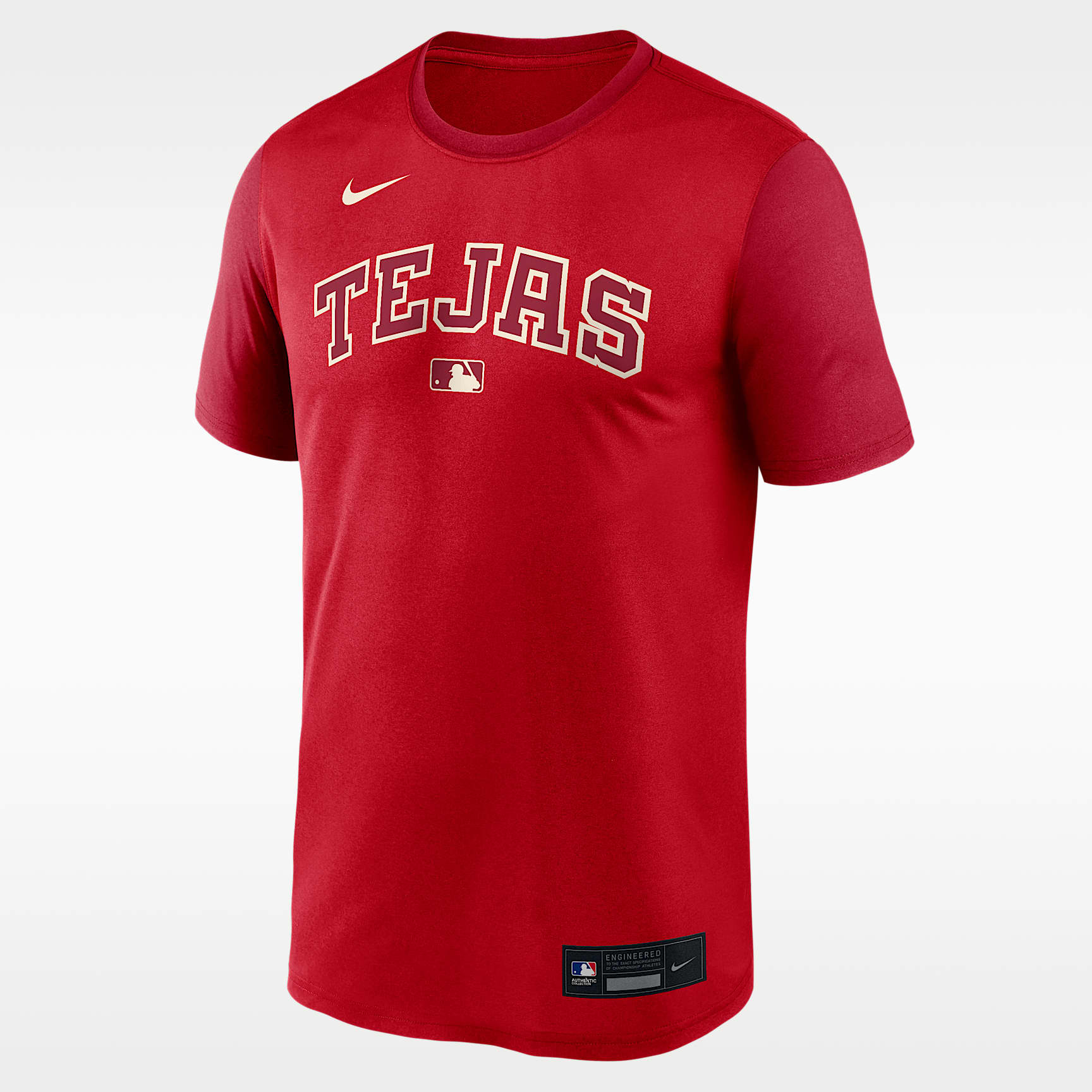Texas Rangers Authentic Collection City Connect Legend Men's Nike Dri-FIT MLB T-Shirt