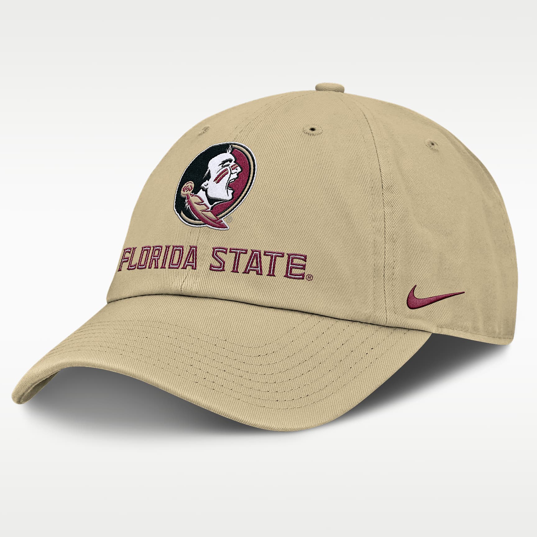 Florida State Sideline Club Gameday Men's Nike College Adjustable Hat
