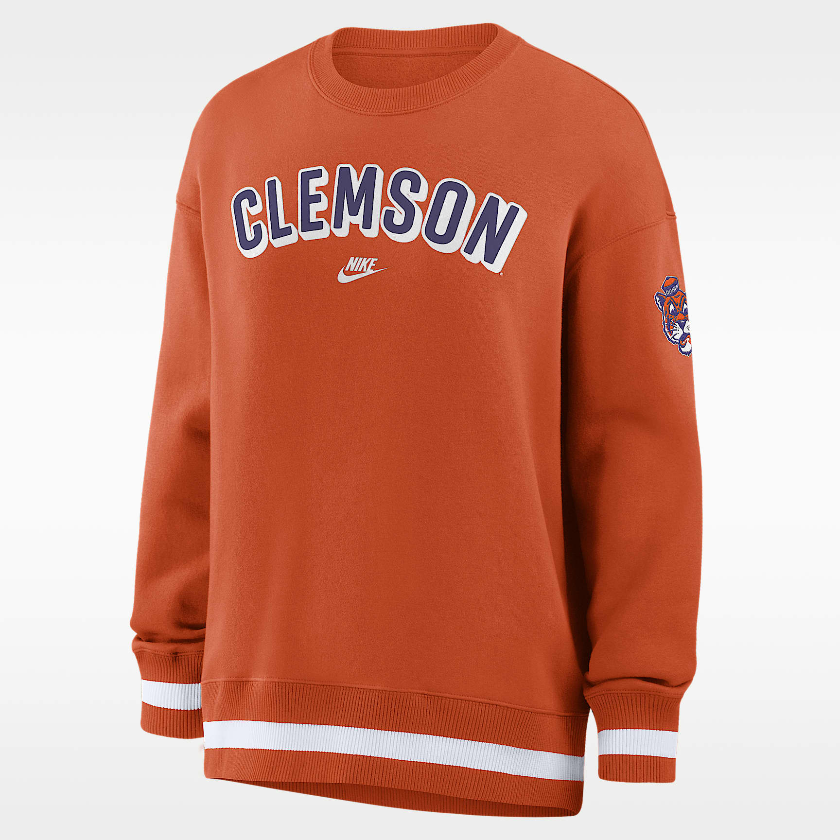 Clemson Legacy Phoenix Women's Nike College Oversized Pullover Crew