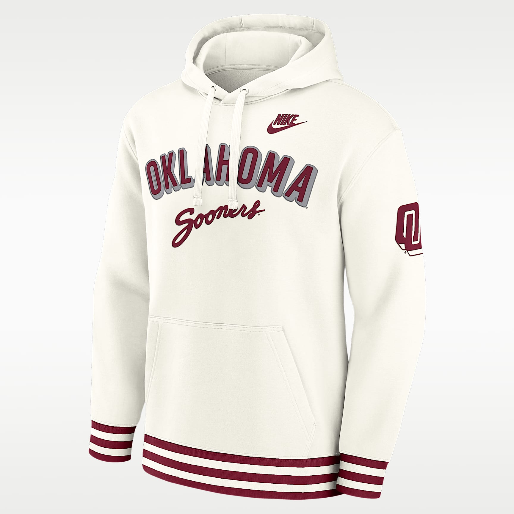 Oklahoma Legacy Retro Men’s Nike College Pullover Hoodie