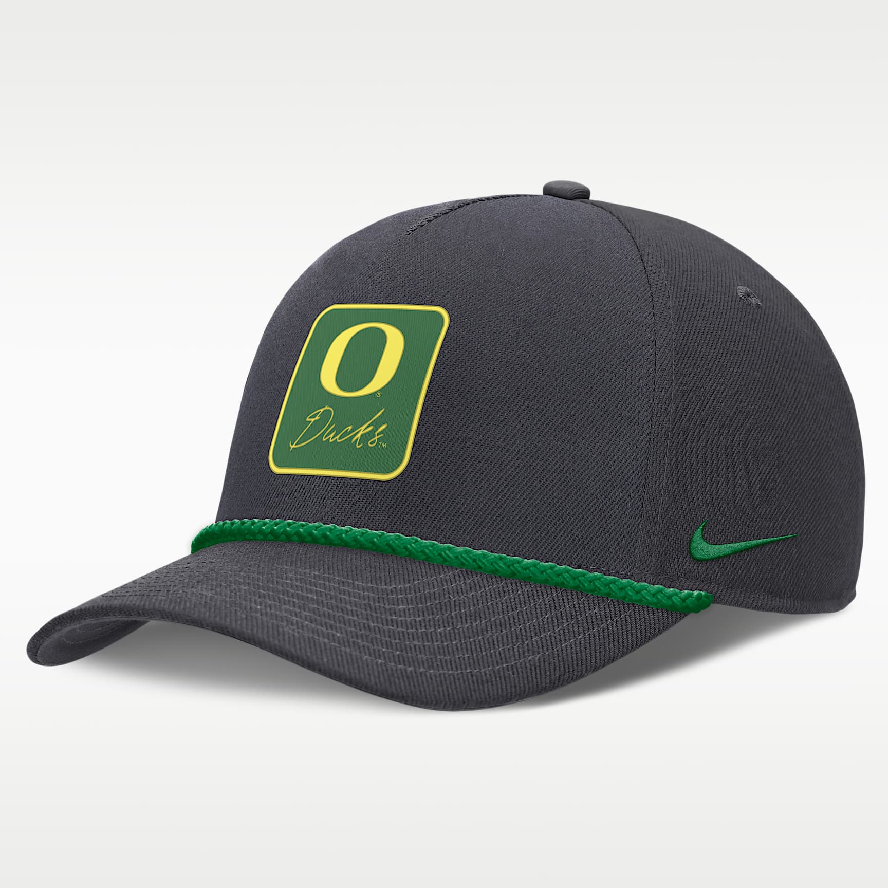 Oregon Legacy Letter Rise Men's Nike Dri-FIT College A-Frame Adjustable Hat