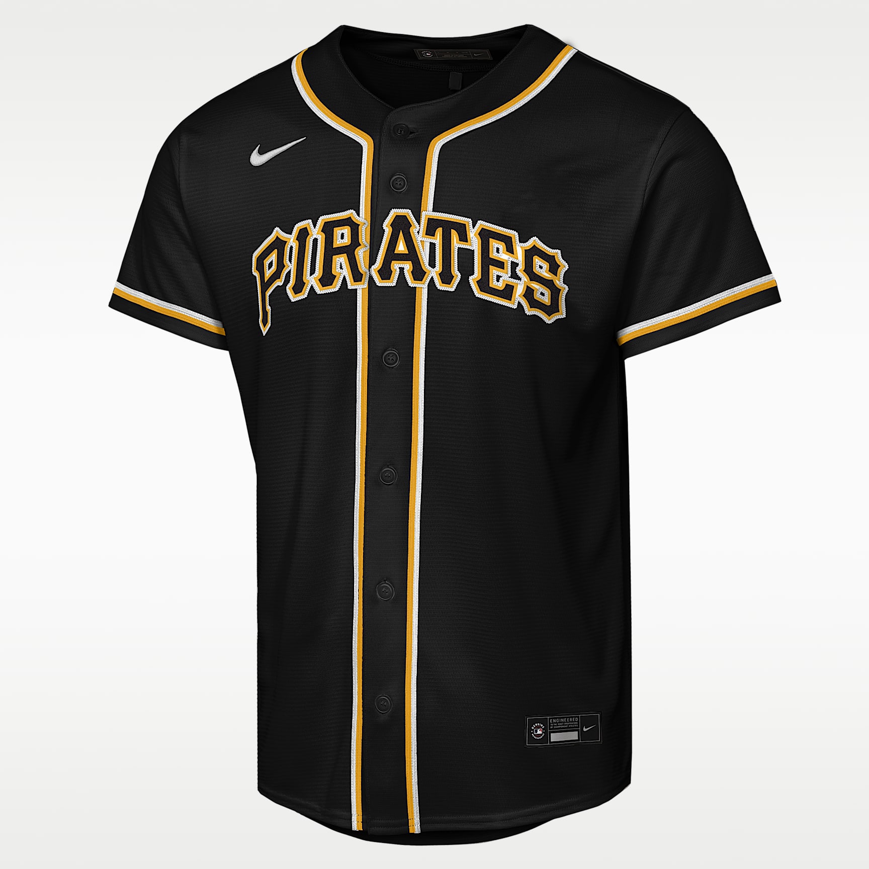 Jersey Nike de la MLB Replica Fashion para niños talla grande Paul Skenes Pittsburgh Pirates