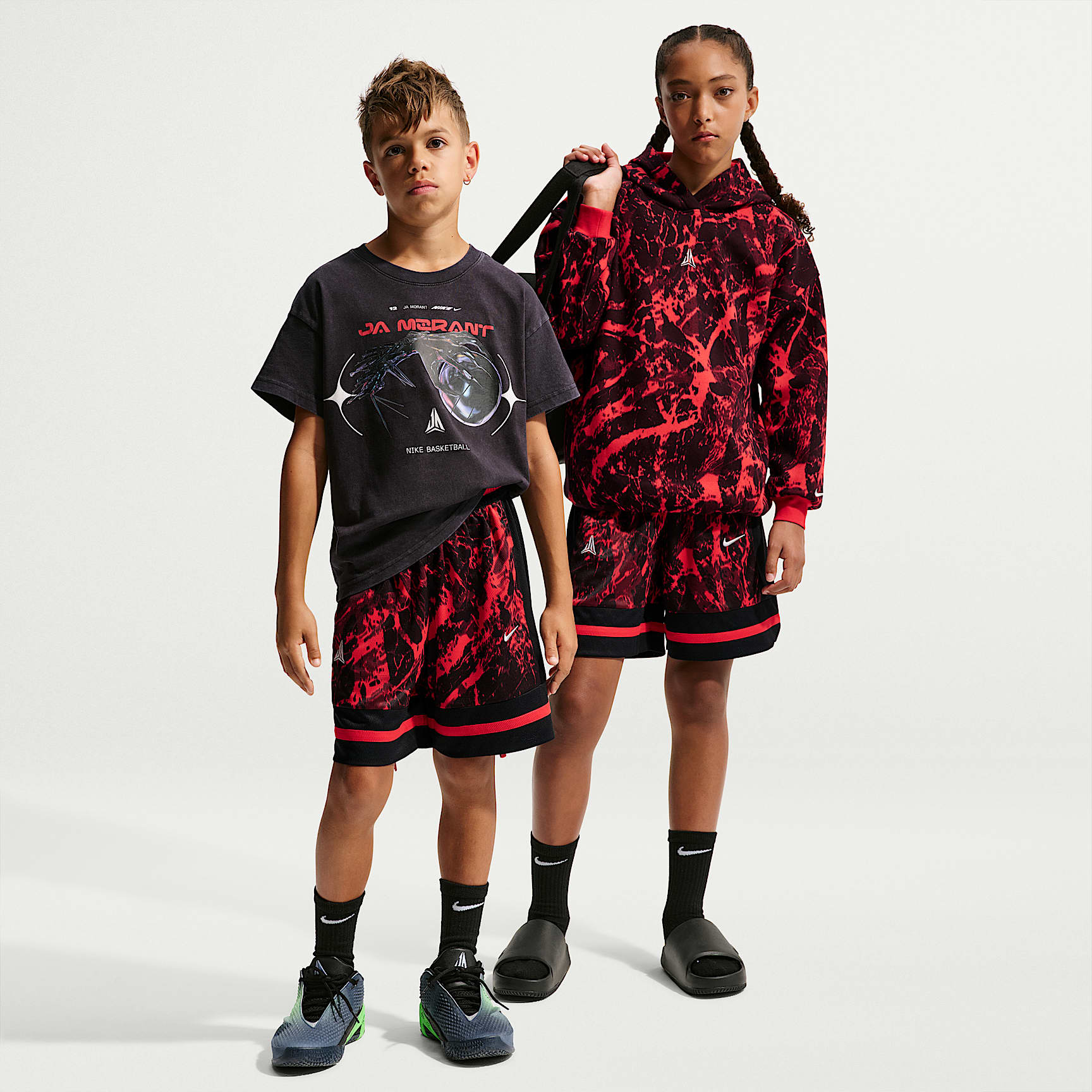 Ja Big Kids' Dri-FIT Basketball Shorts
