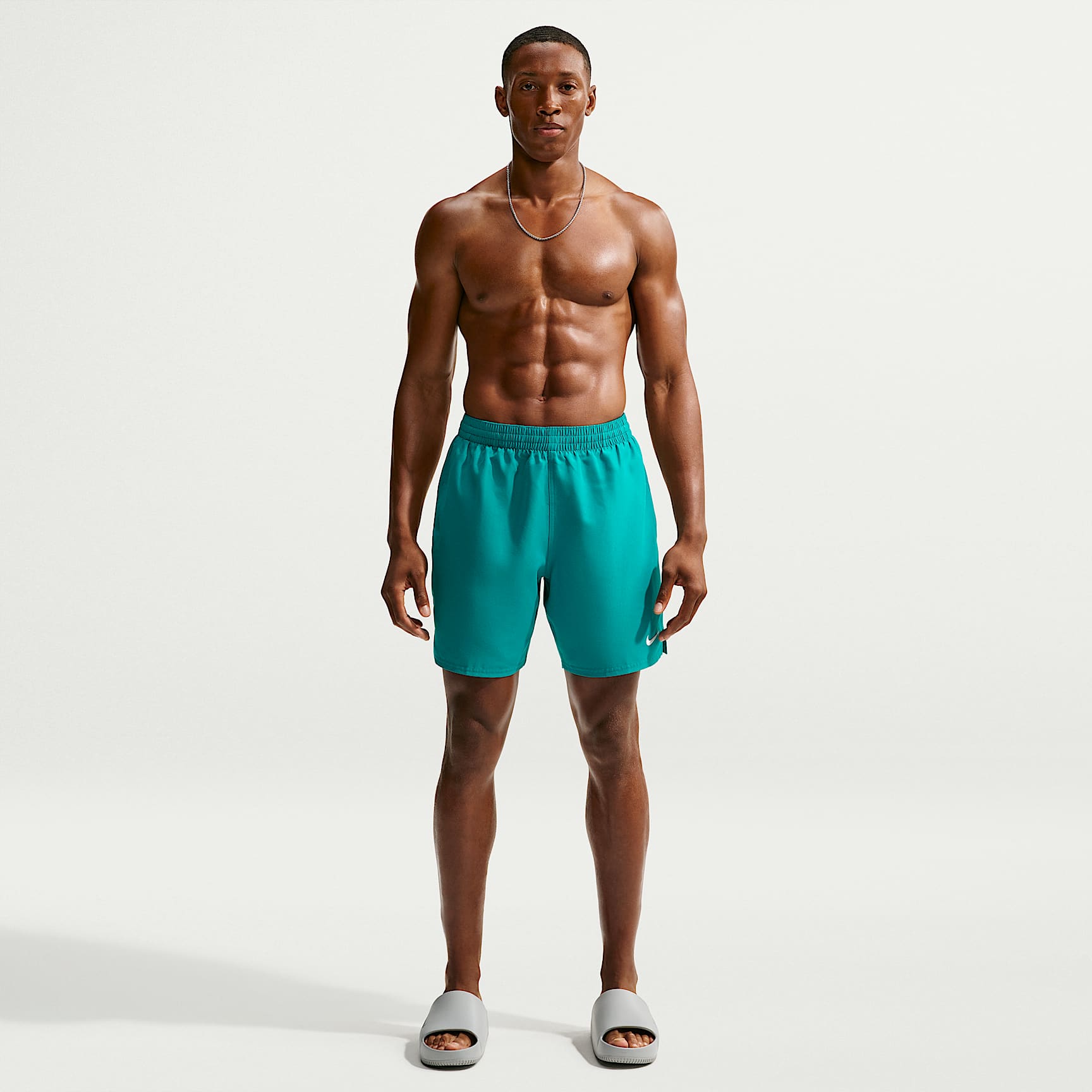 Shorts de playa o alberca de 18 cm con forro de ropa interior para hombre Nike Swim Breaker Essential