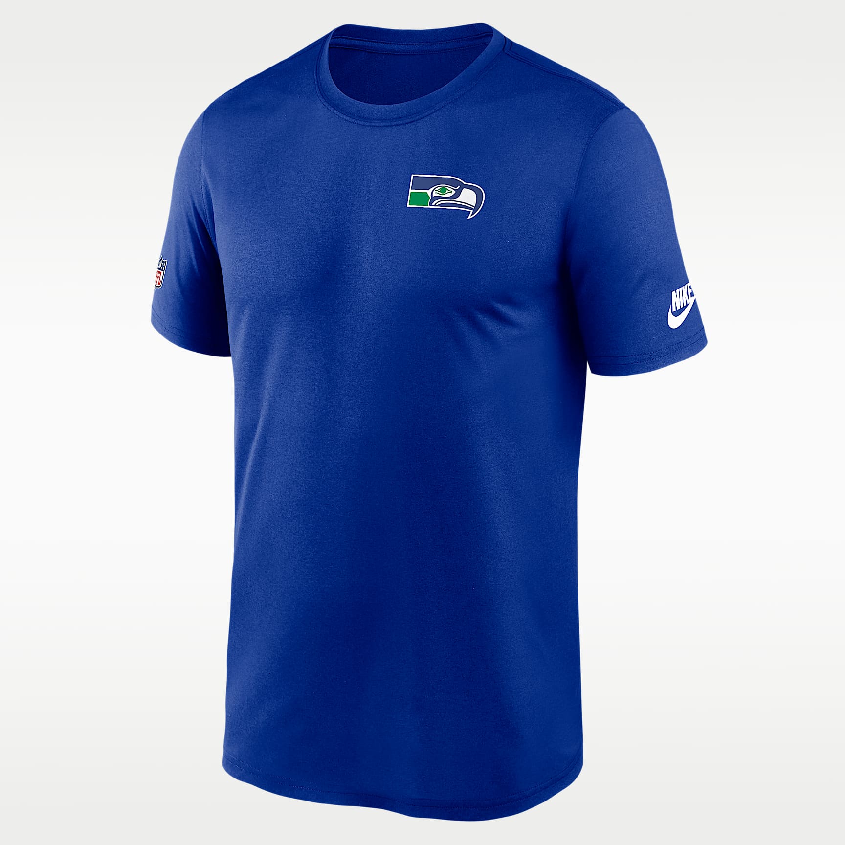 Seattle Seahawks Alt Legend Small Logo Men's Nike Dri-FIT NFL T-Shirt