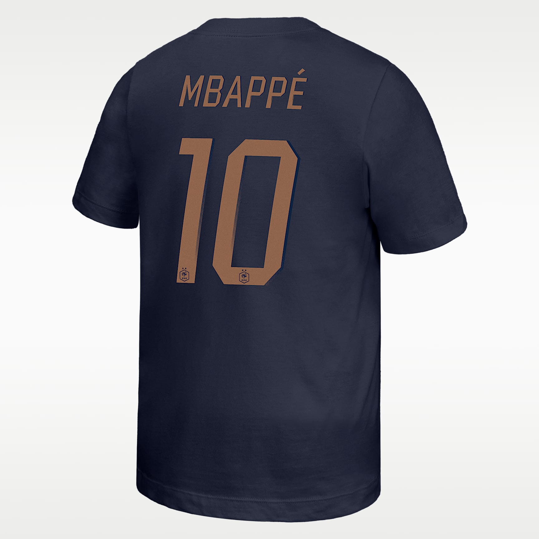 Kylian Mbappé FFF Big Kids' Nike Soccer T-Shirt