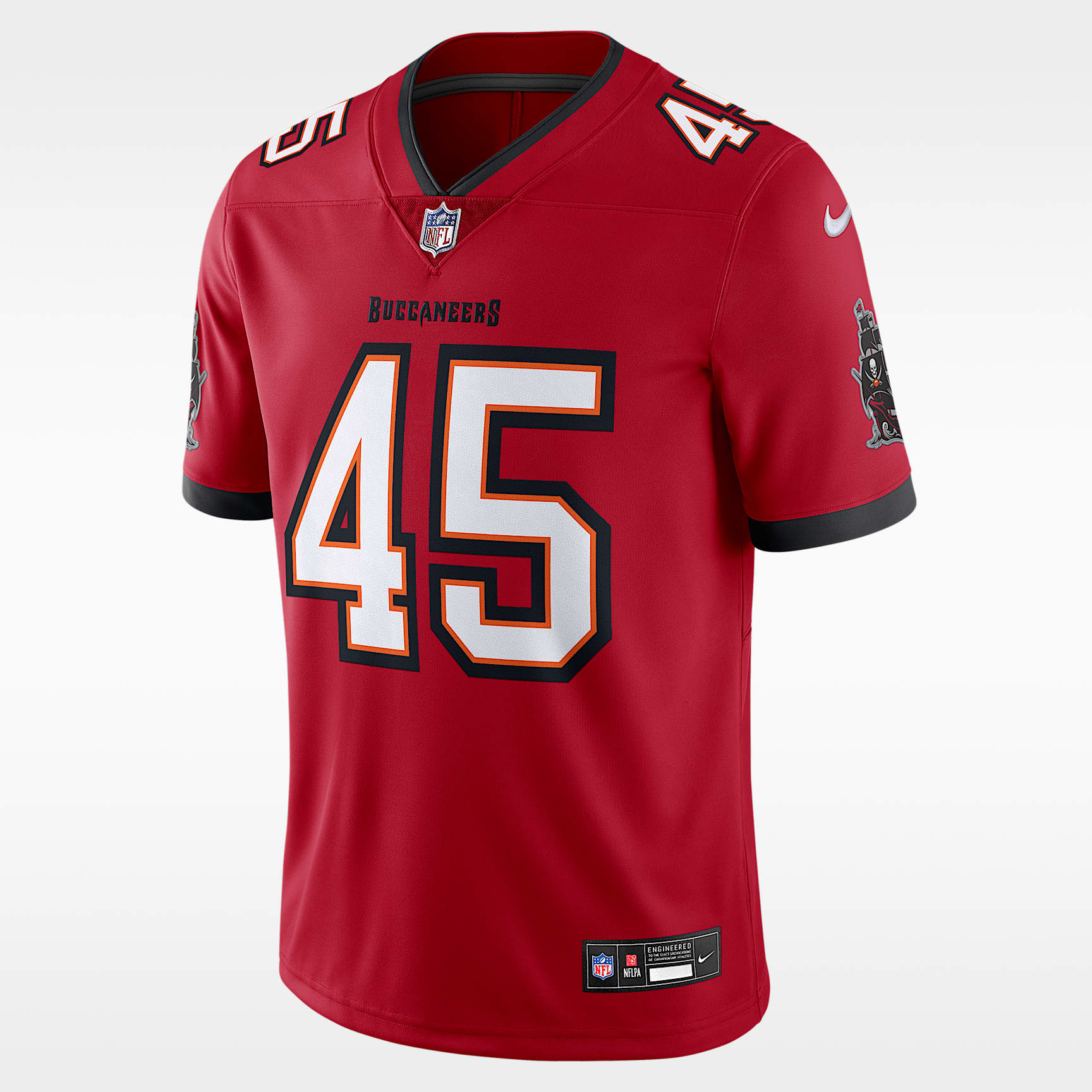 Jersey de fútbol americano Nike Dri-FIT de la NFL Limited para hombre Devin White Tampa Bay Buccaneers