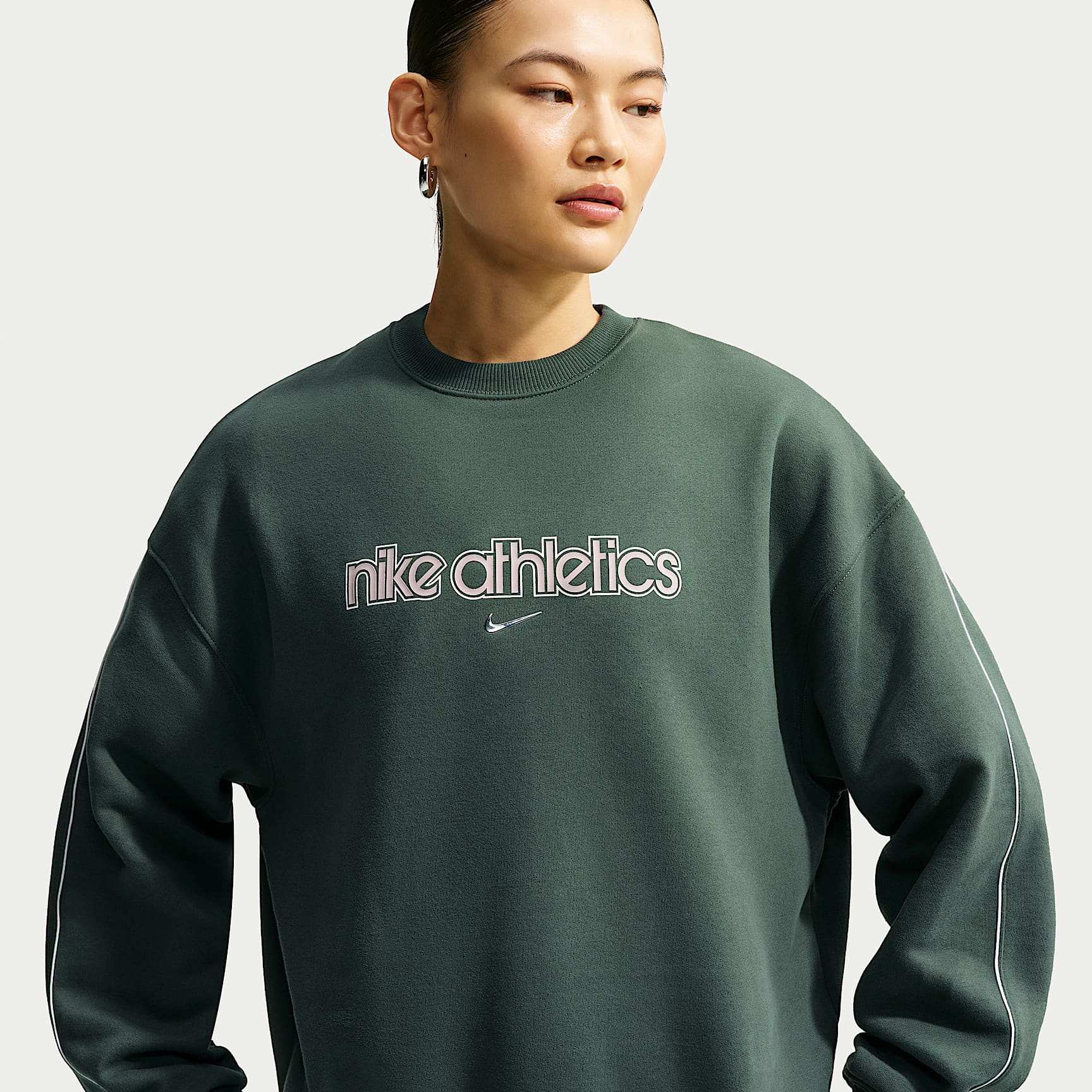 Nike Studio Fleece Medium Weight Women's Oversized Crew