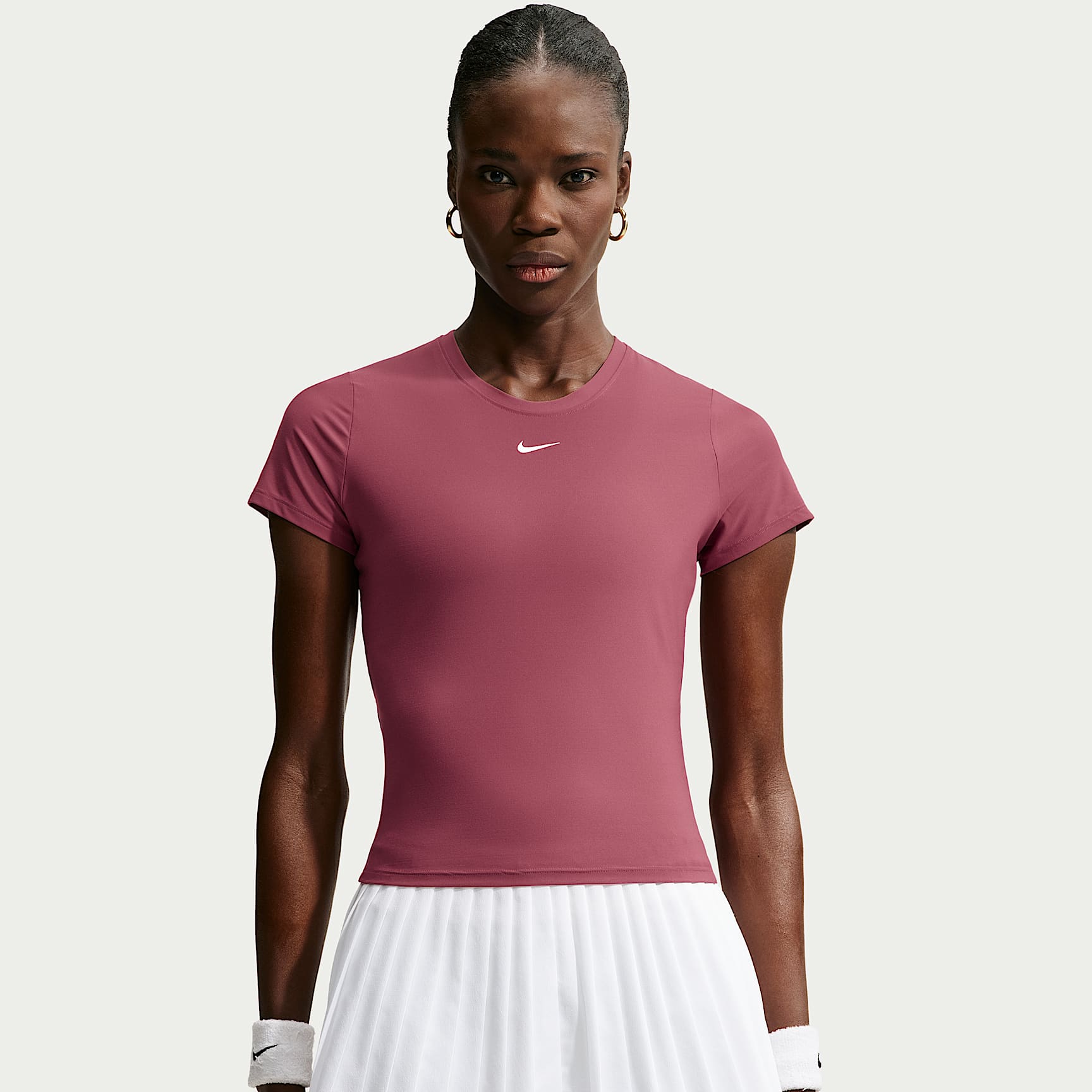 Haut de tennis à manches courtes Dri-FIT Nike Victory pour femme