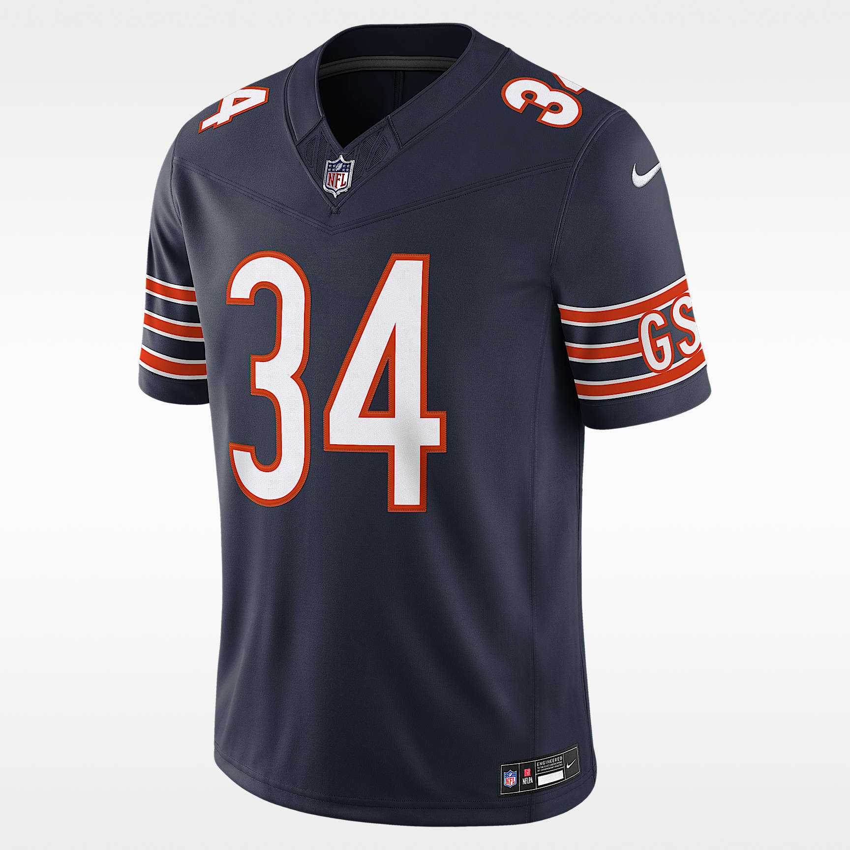 Walter Payton Chicago Bears Retired Men's Nike Dri-FIT NFL Limited Jersey