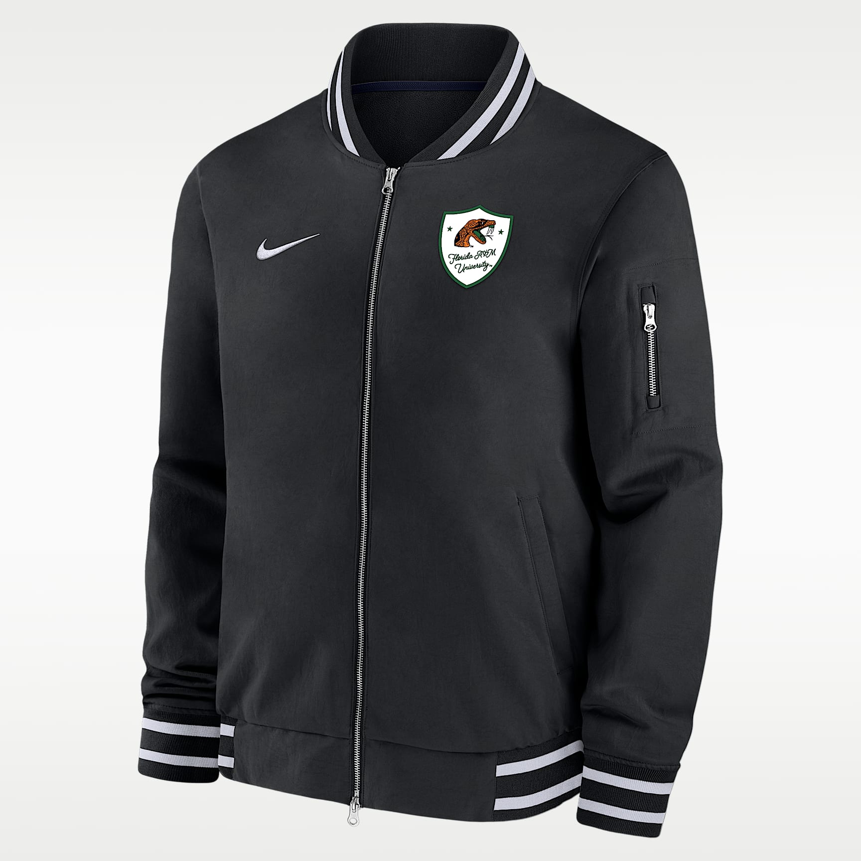 Nike College (Florida A&M University) Men's Bomber Jacket