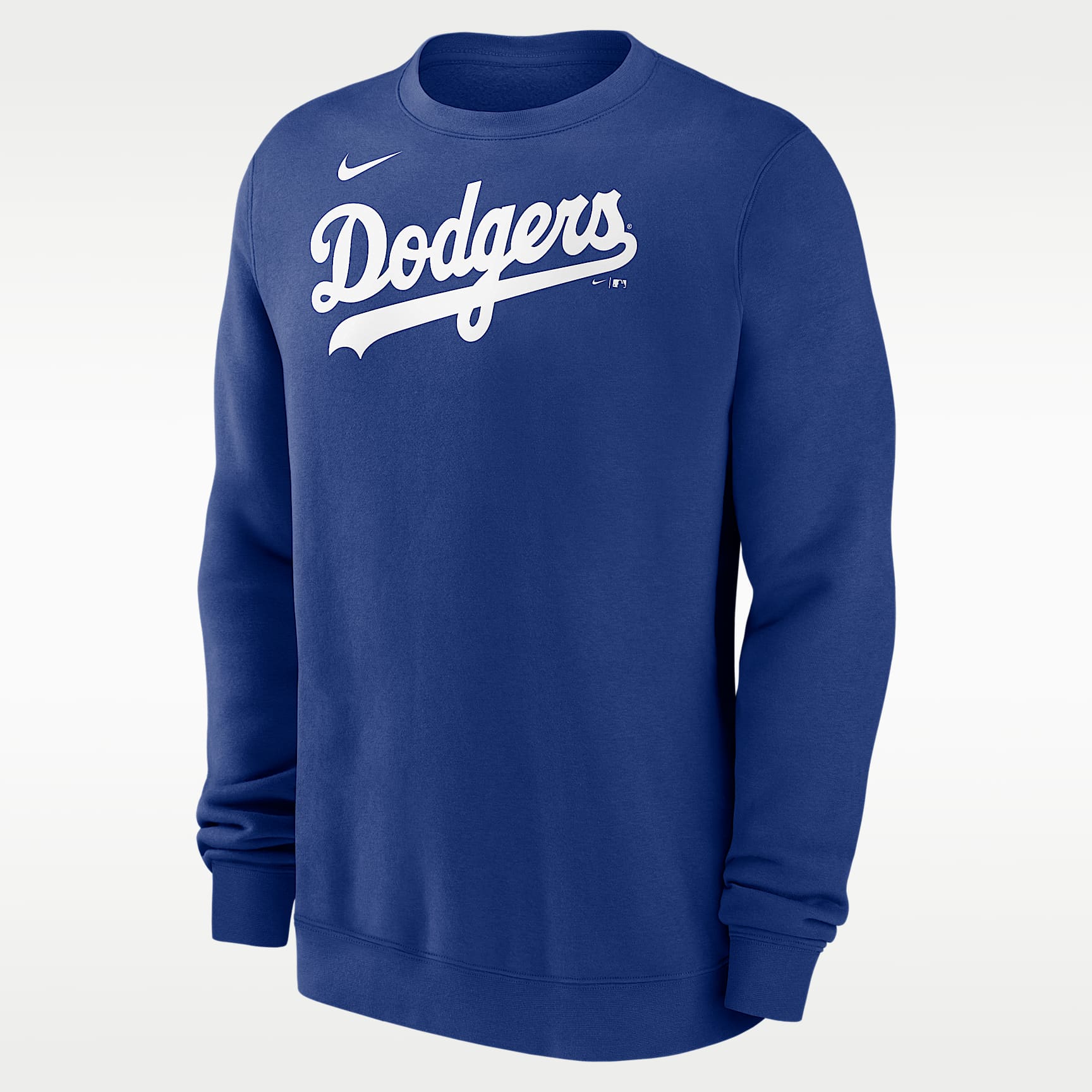 Los Angeles Dodgers Wordmark Men's Nike MLB Pullover Crew
