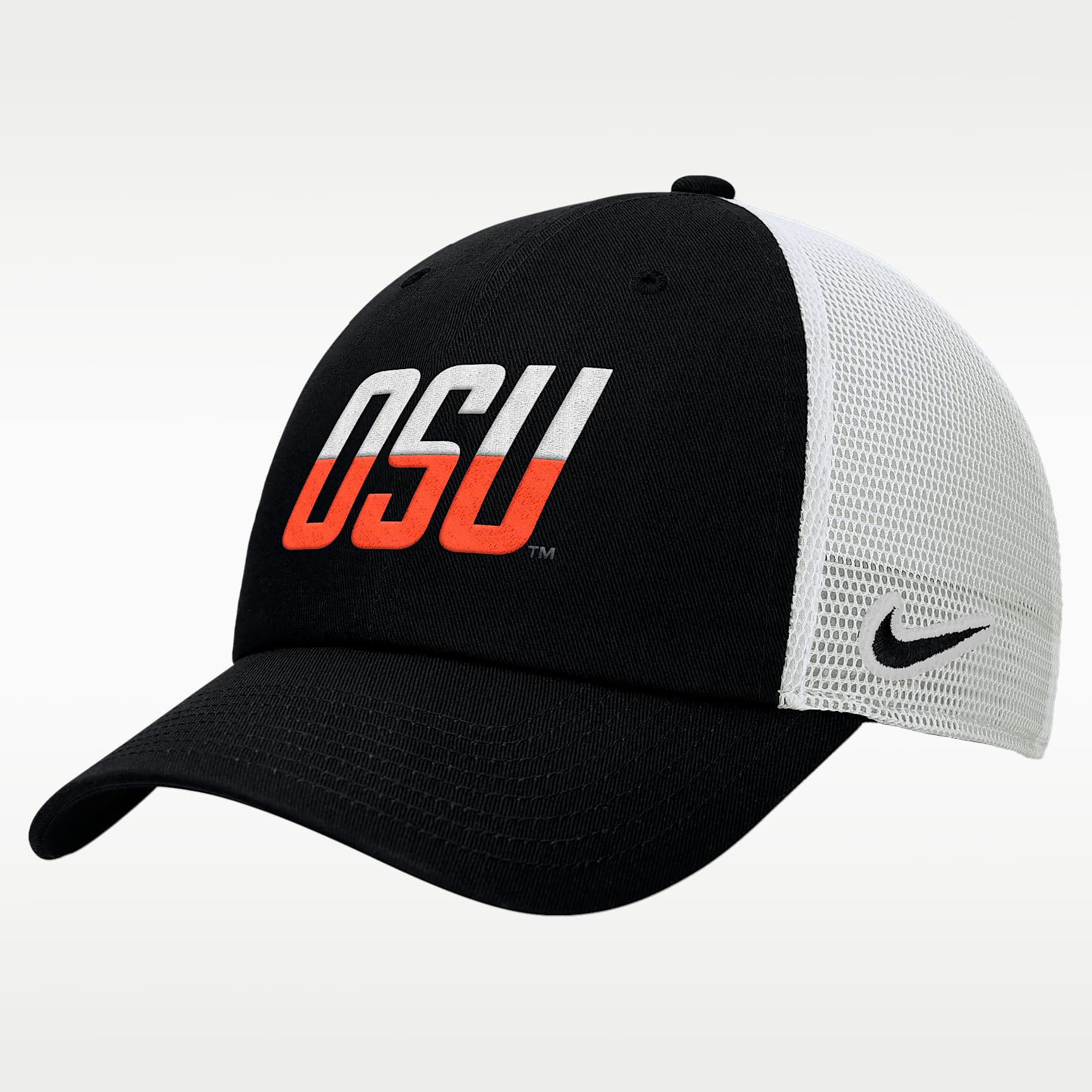 Gorra de rejilla sin estructura Nike College (Oregon State)
