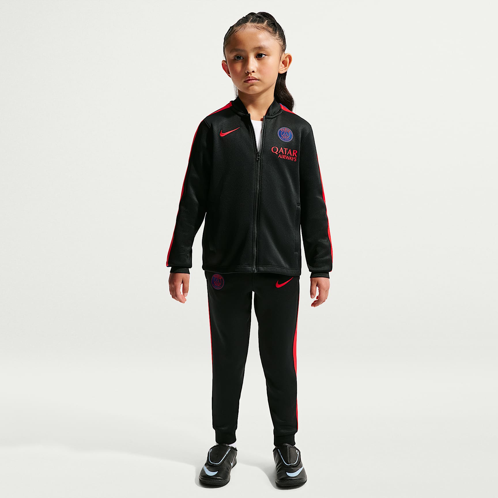 Paris Saint-Germain Strike Younger Kids' Nike Dri-FIT Football Knit Tracksuit