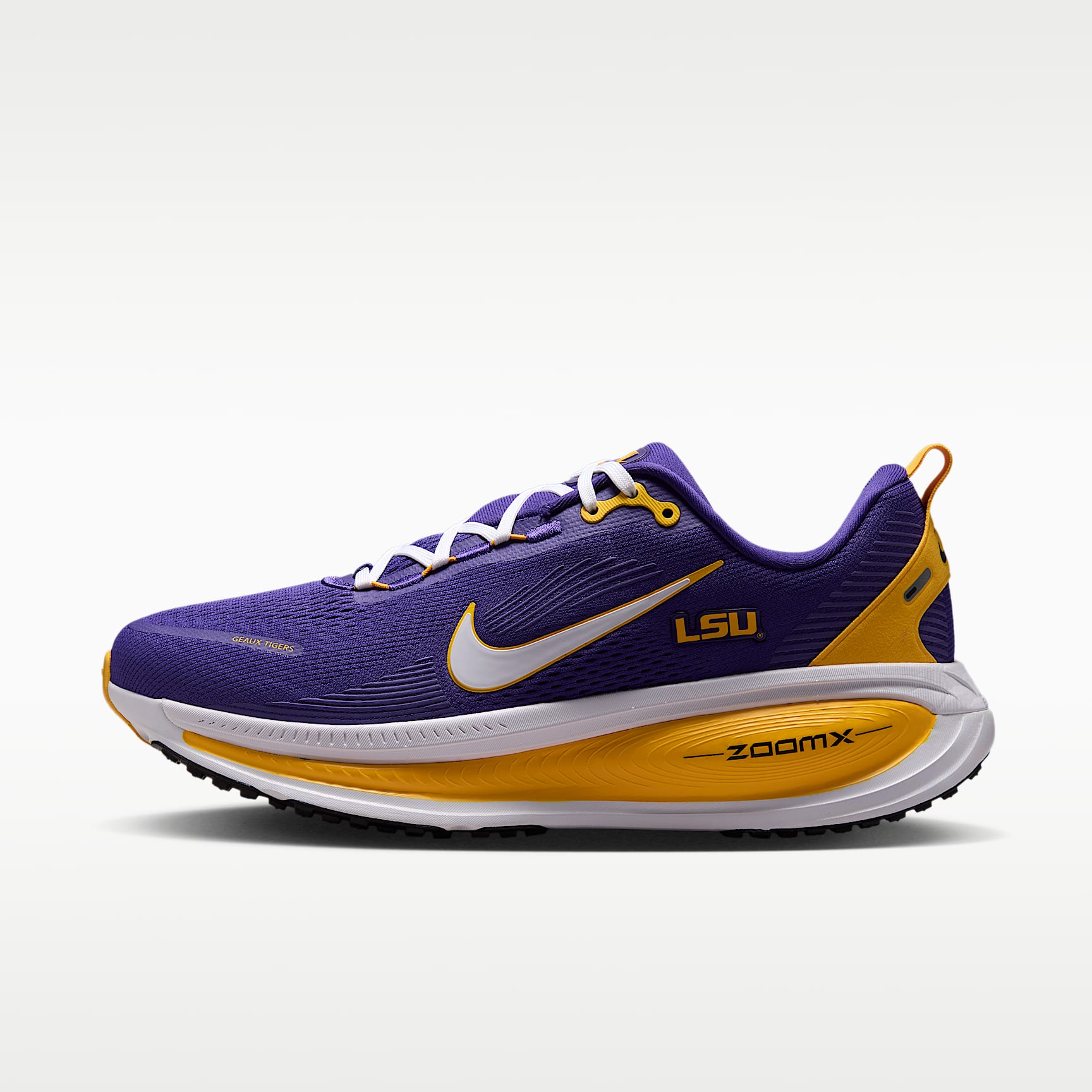Nike College Vomero 18 (LSU) Men's Road Running Shoes