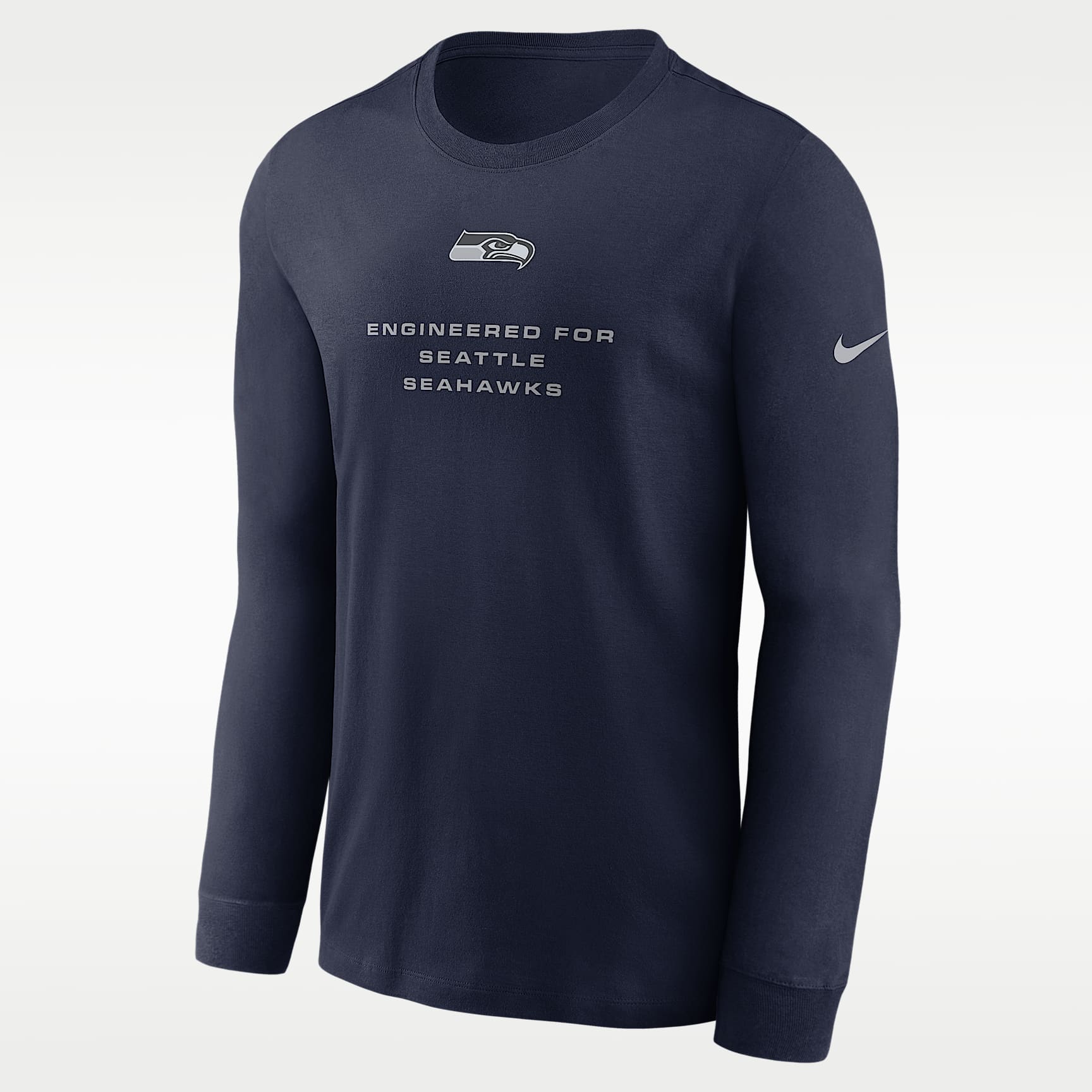 Seattle Seahawks Team Issue Men's Nike Dri-FIT NFL Long-Sleeve T-Shirt