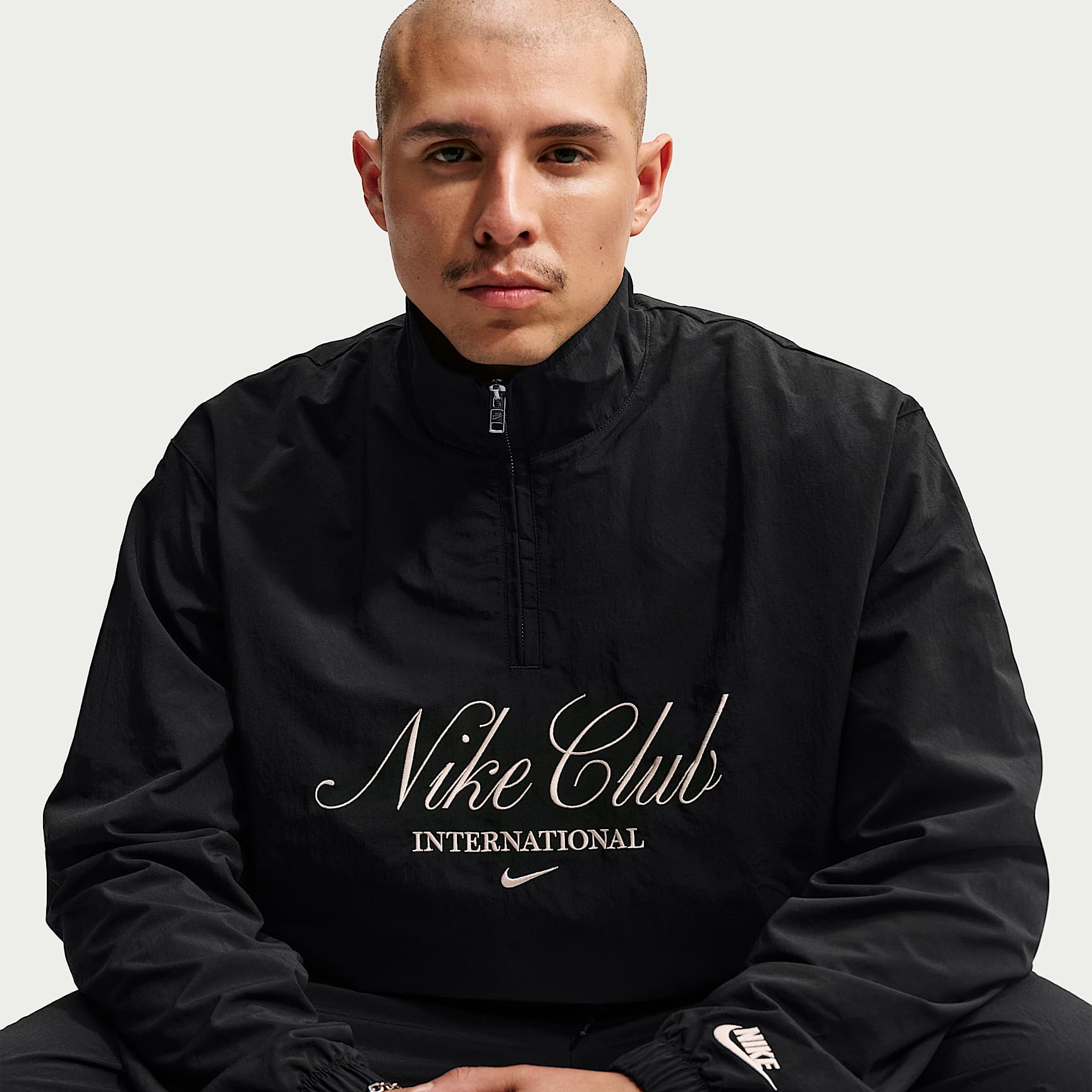 Veste à demi-zip Nike Sportswear Club pour homme