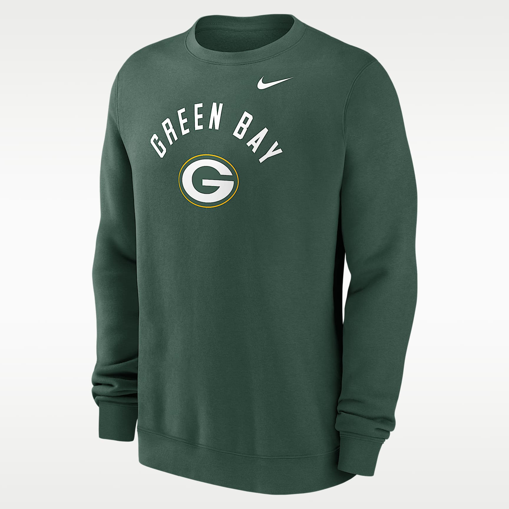 Green Bay Packers Club Men's Nike NFL Pullover Crew