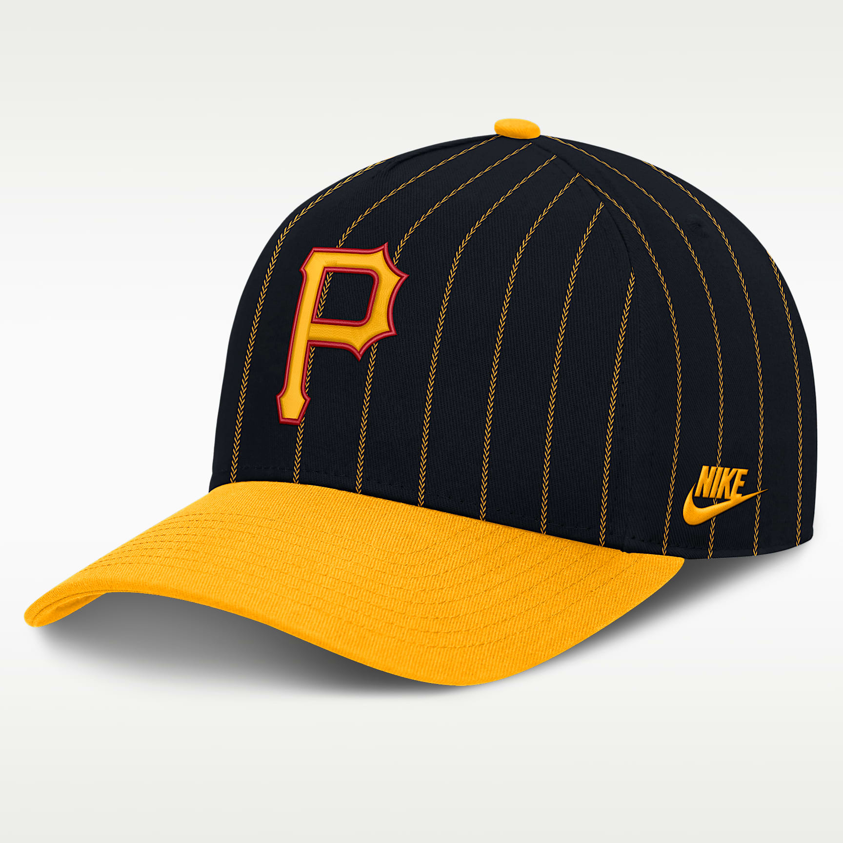 Gorra Nike de la MLB ajustable con estructura A-Frame para hombre Pittsburgh Pirates Cooperstown Rise