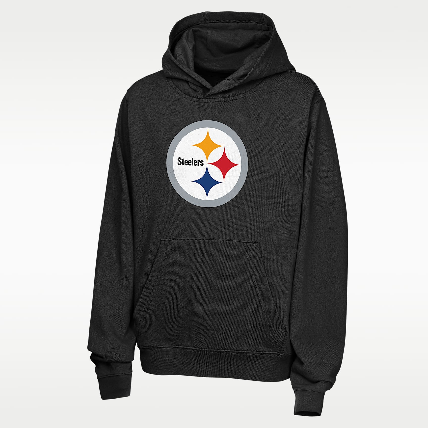 Sudadera con gorro sin cierre Nike de la NFL para niños talla grande T. J. Watt Pittsburgh Steelers