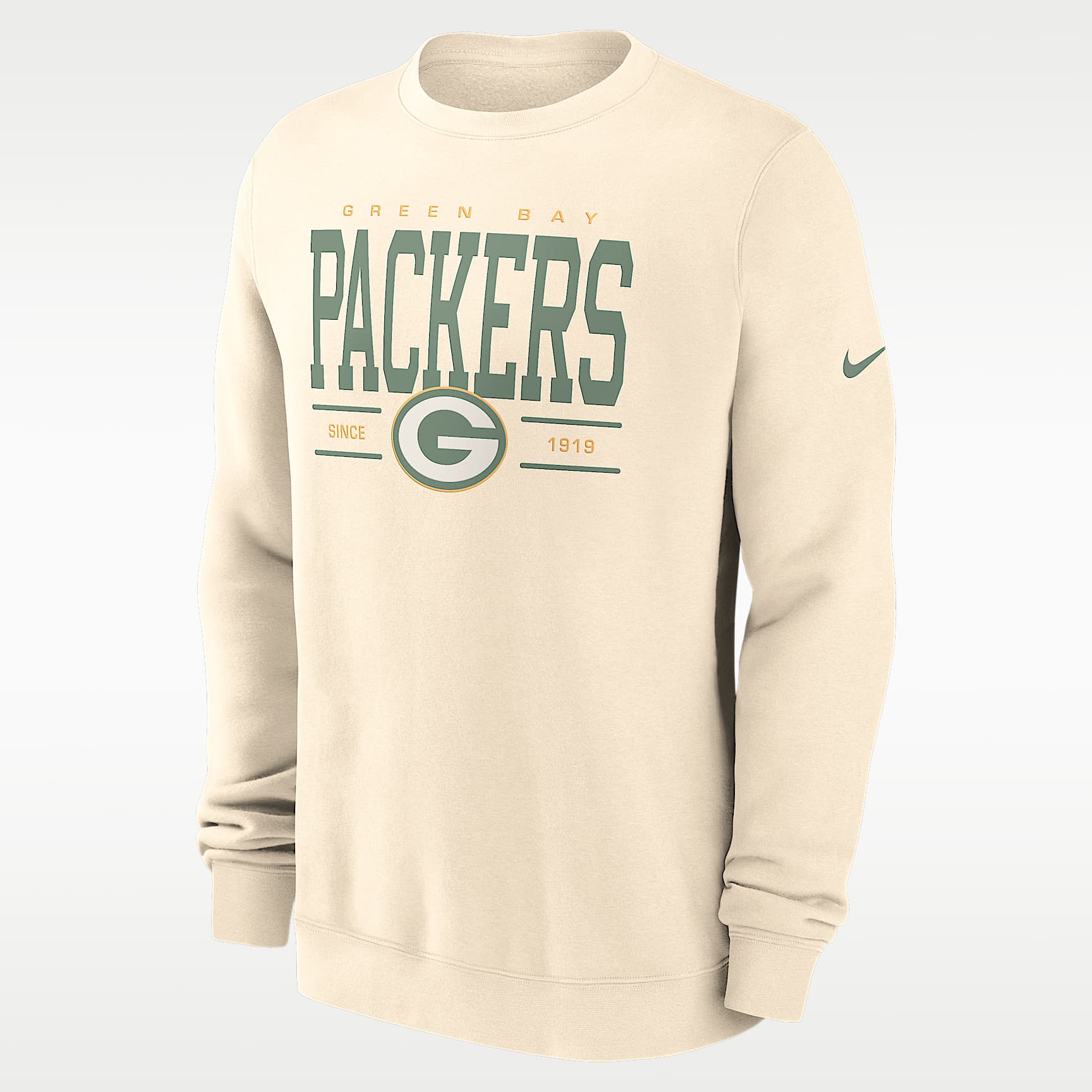 Green Bay Packers Club Men's Nike NFL Pullover Crew