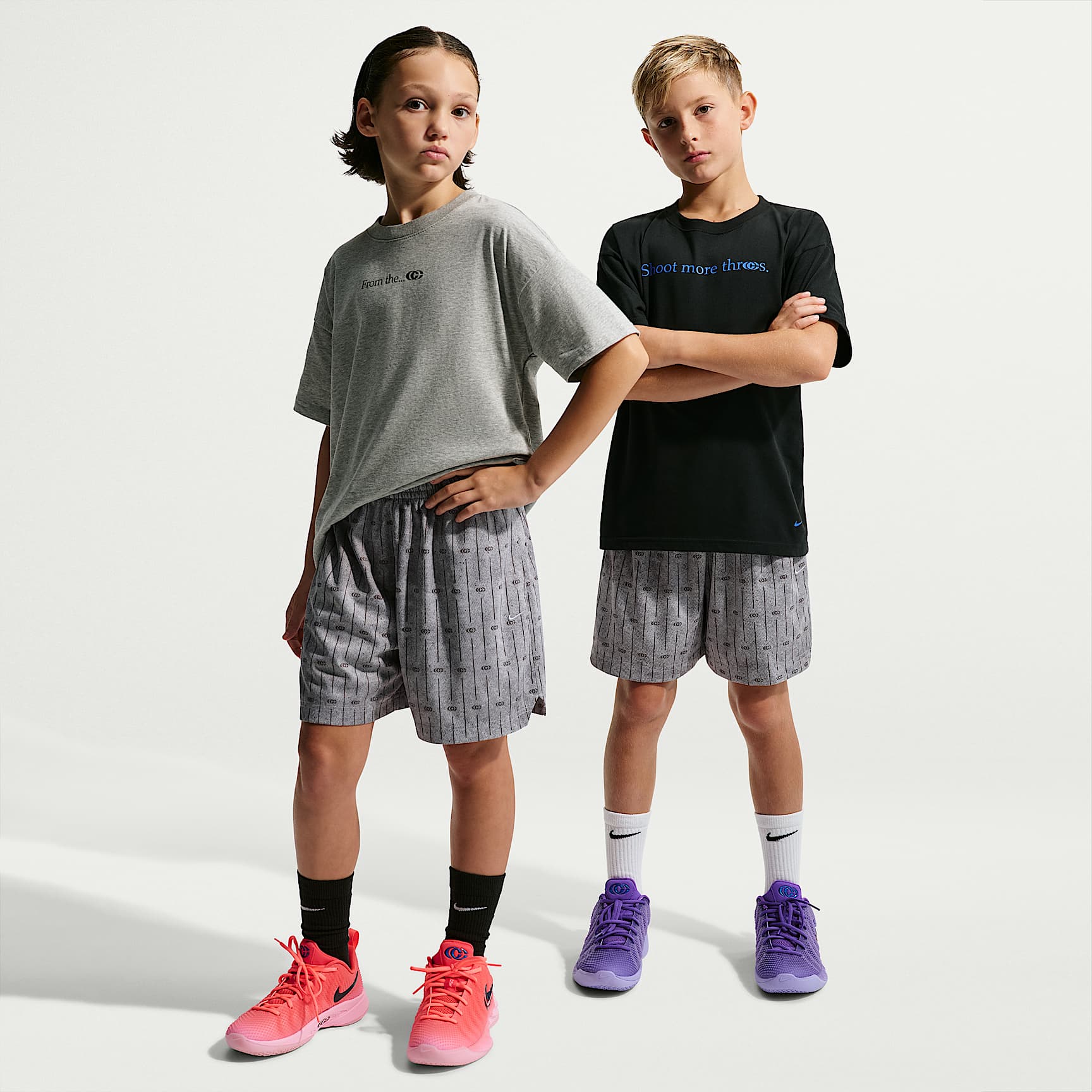 Caitlin Clark Big Kids' Dri-FIT Mesh Basketball Shorts