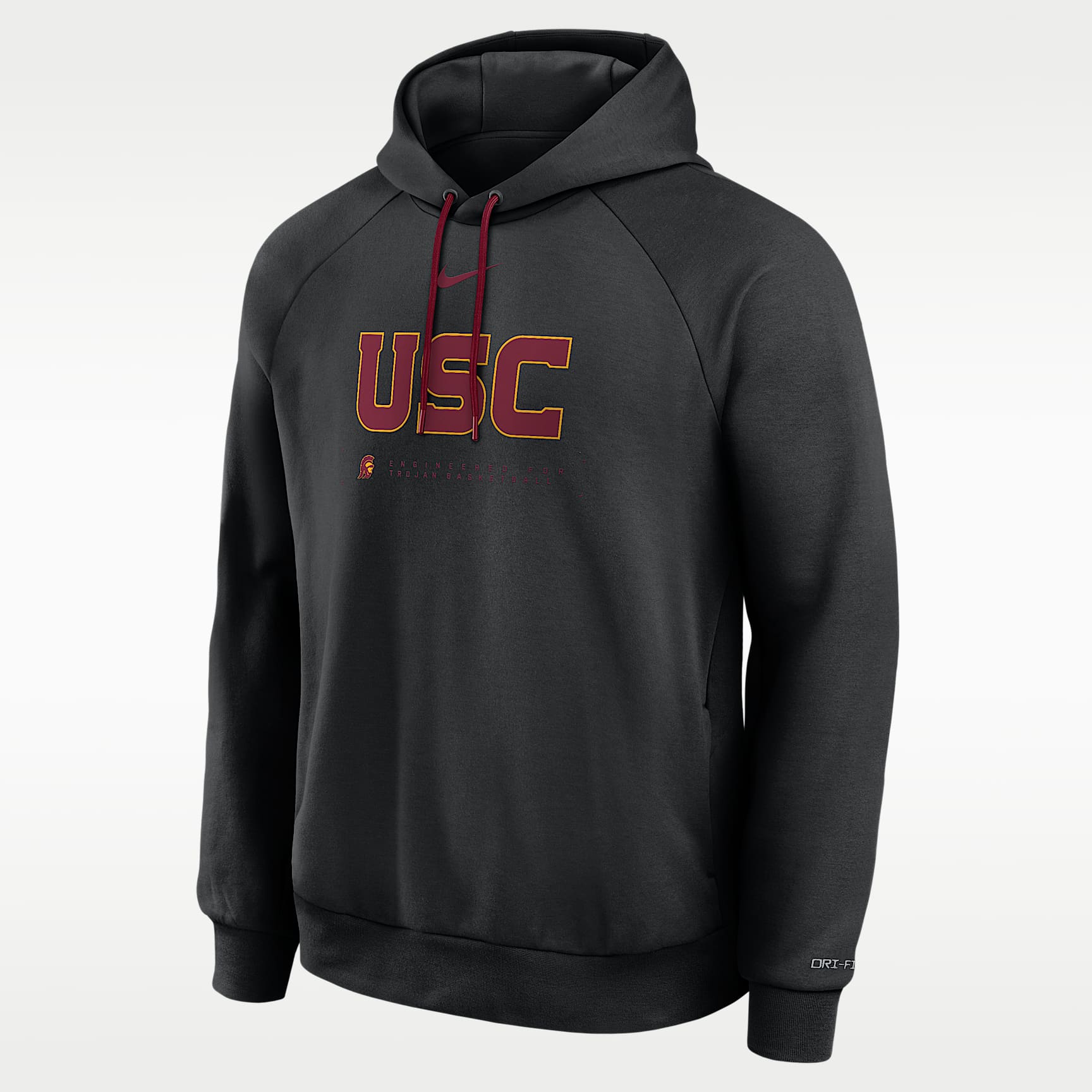 USC Courtside Basketball Practice Men's Nike Dri-FIT Pullover Hoodie