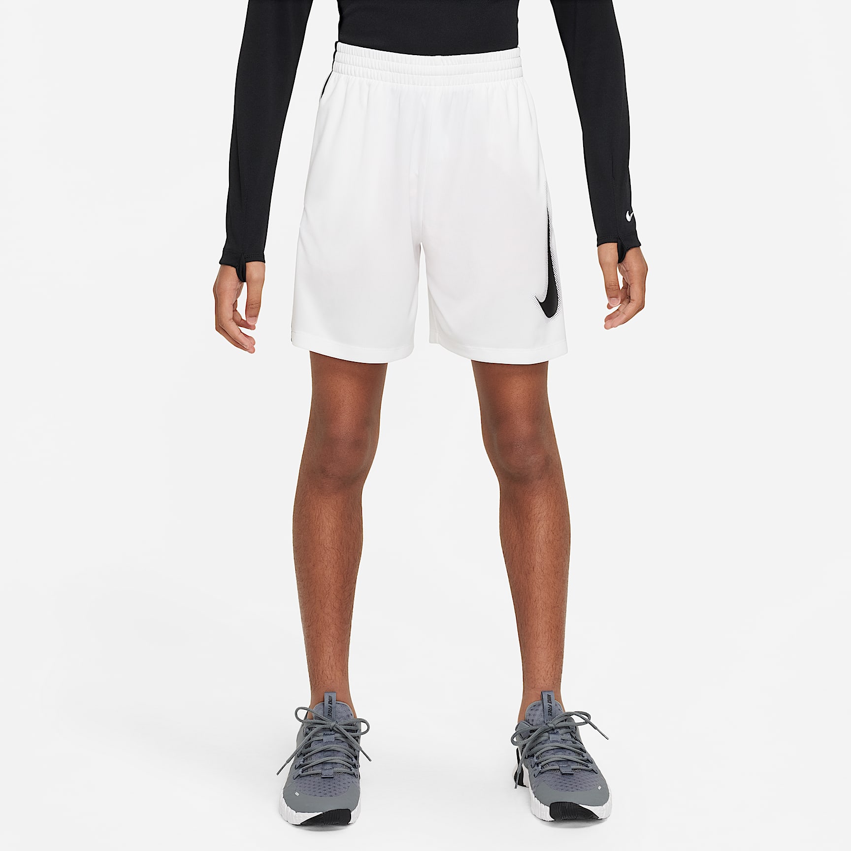 Nike Multi Big Kids' (Boys') Dri-FIT Graphic Training Shorts