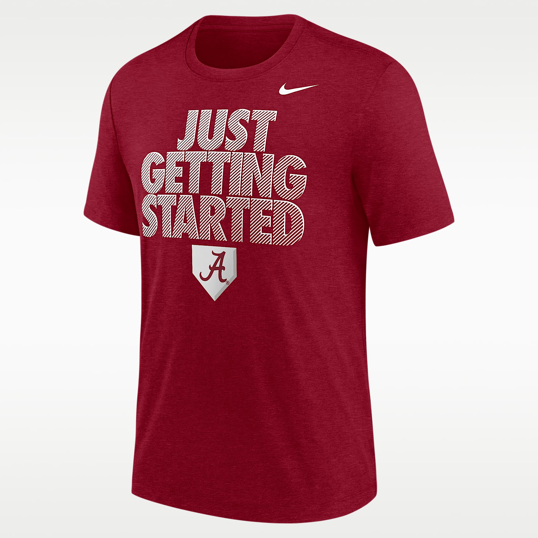 Nike College (Alabama Crimson Tide) Men's Short-Sleeve Baseball T-Shirt