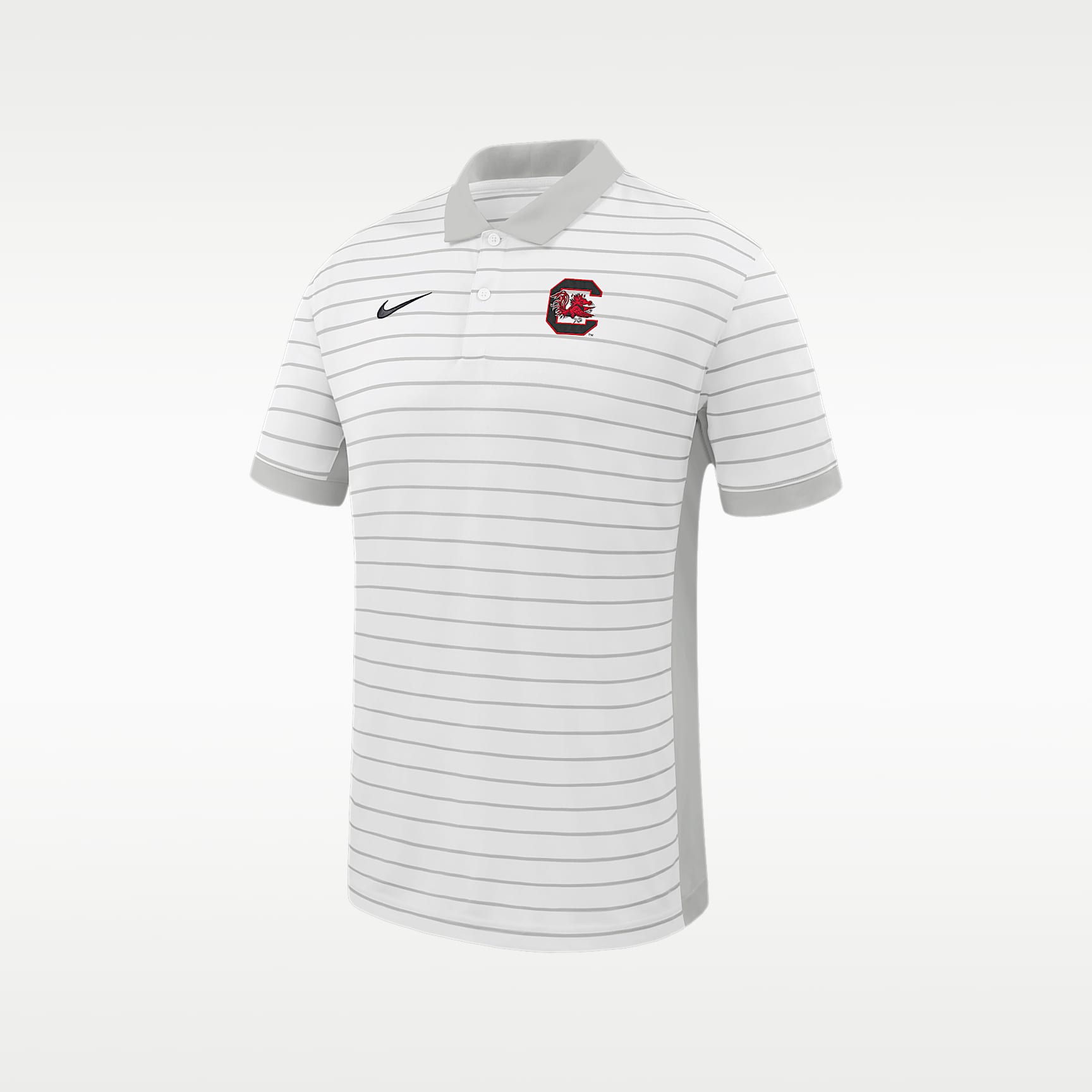 Nike Sideline Victory Stripe (South Carolina Gamecocks) Men's Nike Dri-FIT College Polo