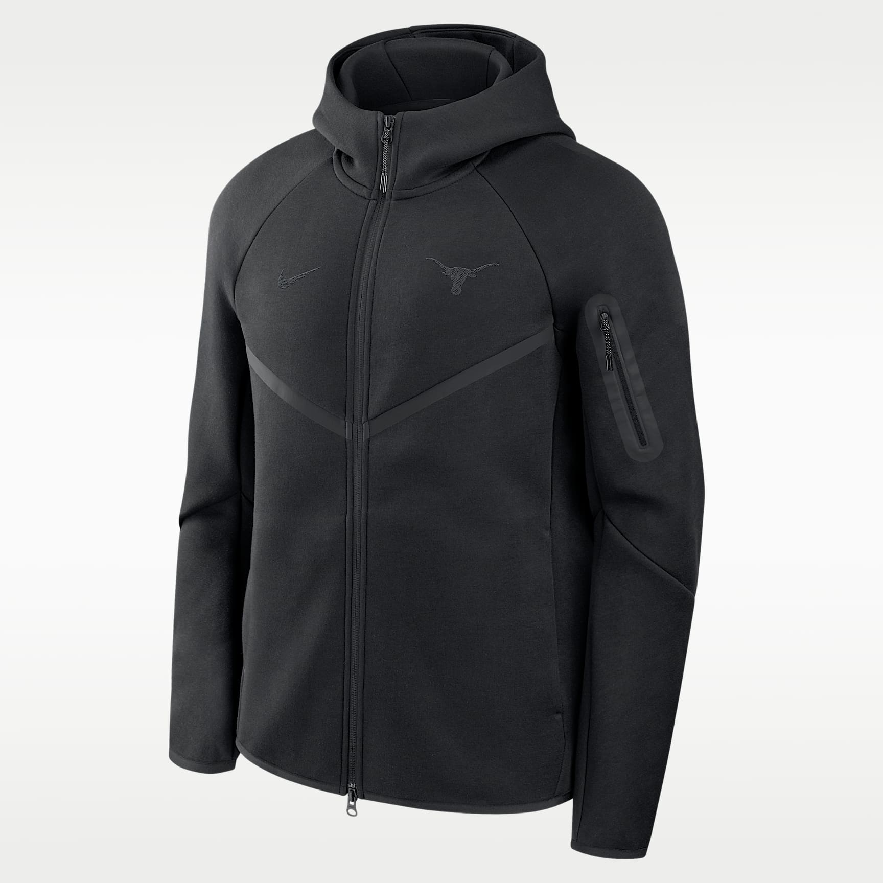 Texas Tech Fleece Men's Nike College Full-Zip Hooded Jacket